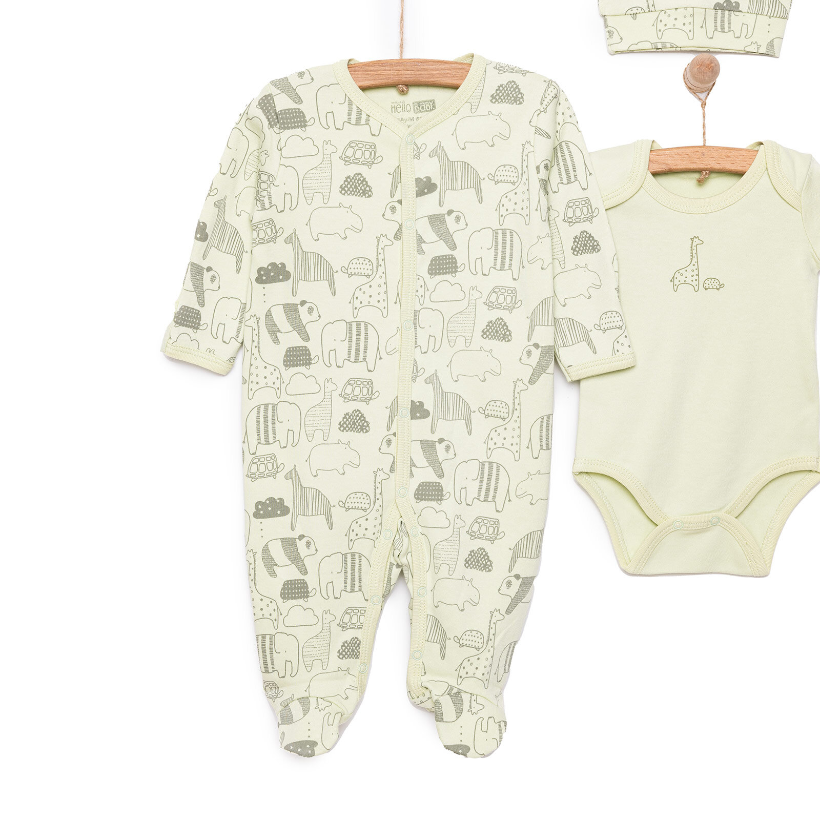 Yenidoğan Tulum-Body-Şapka