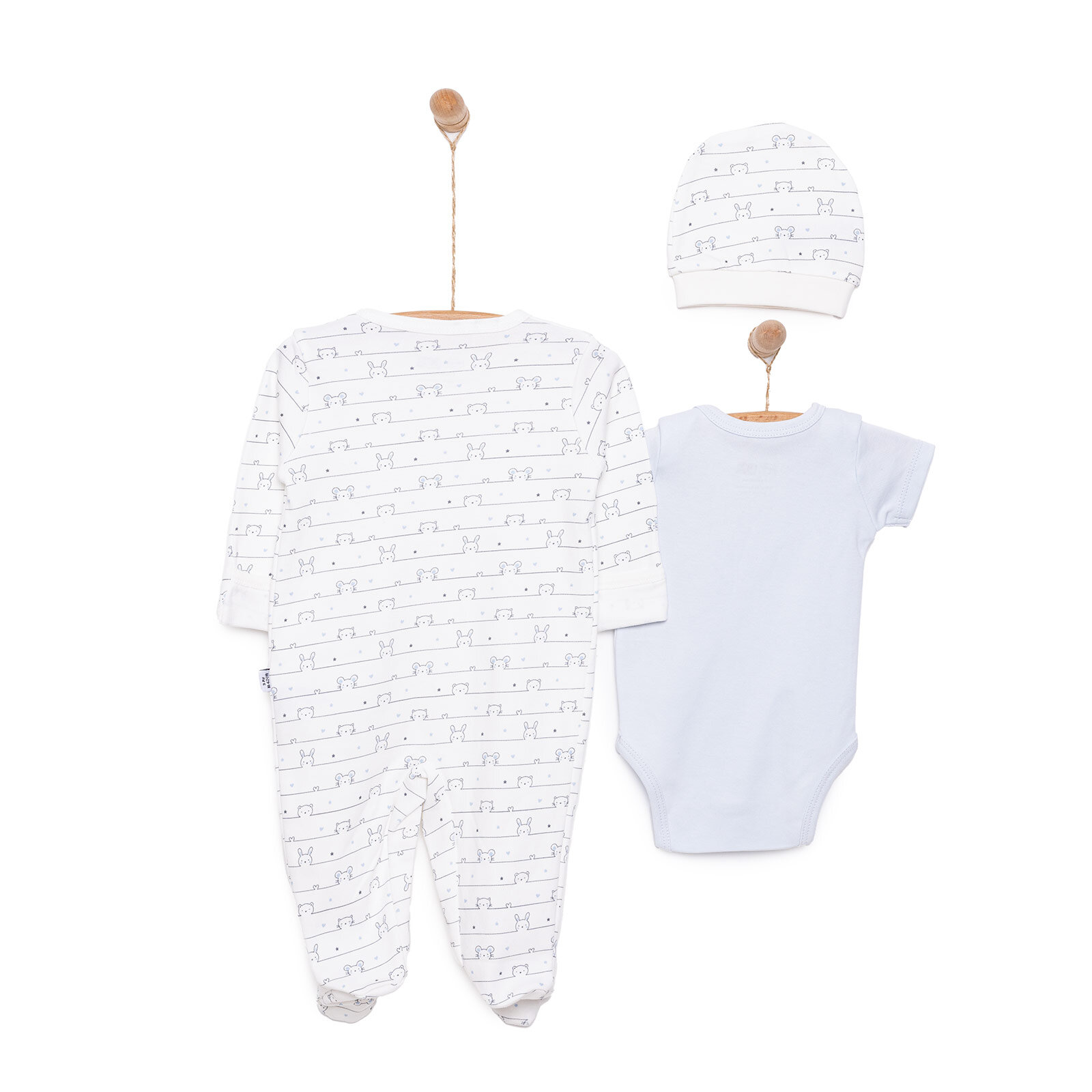 Yenidoğan Tulum-Body-Şapka