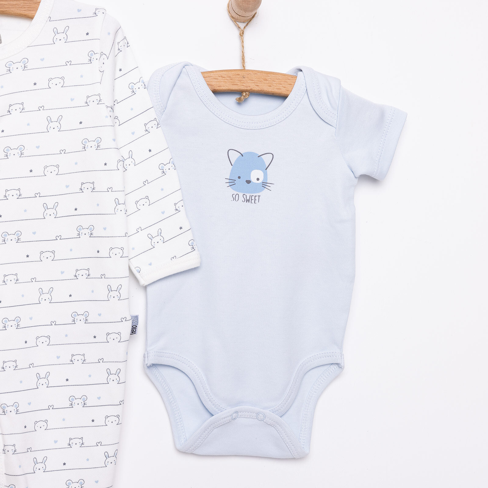 Yenidoğan Tulum-Body-Şapka