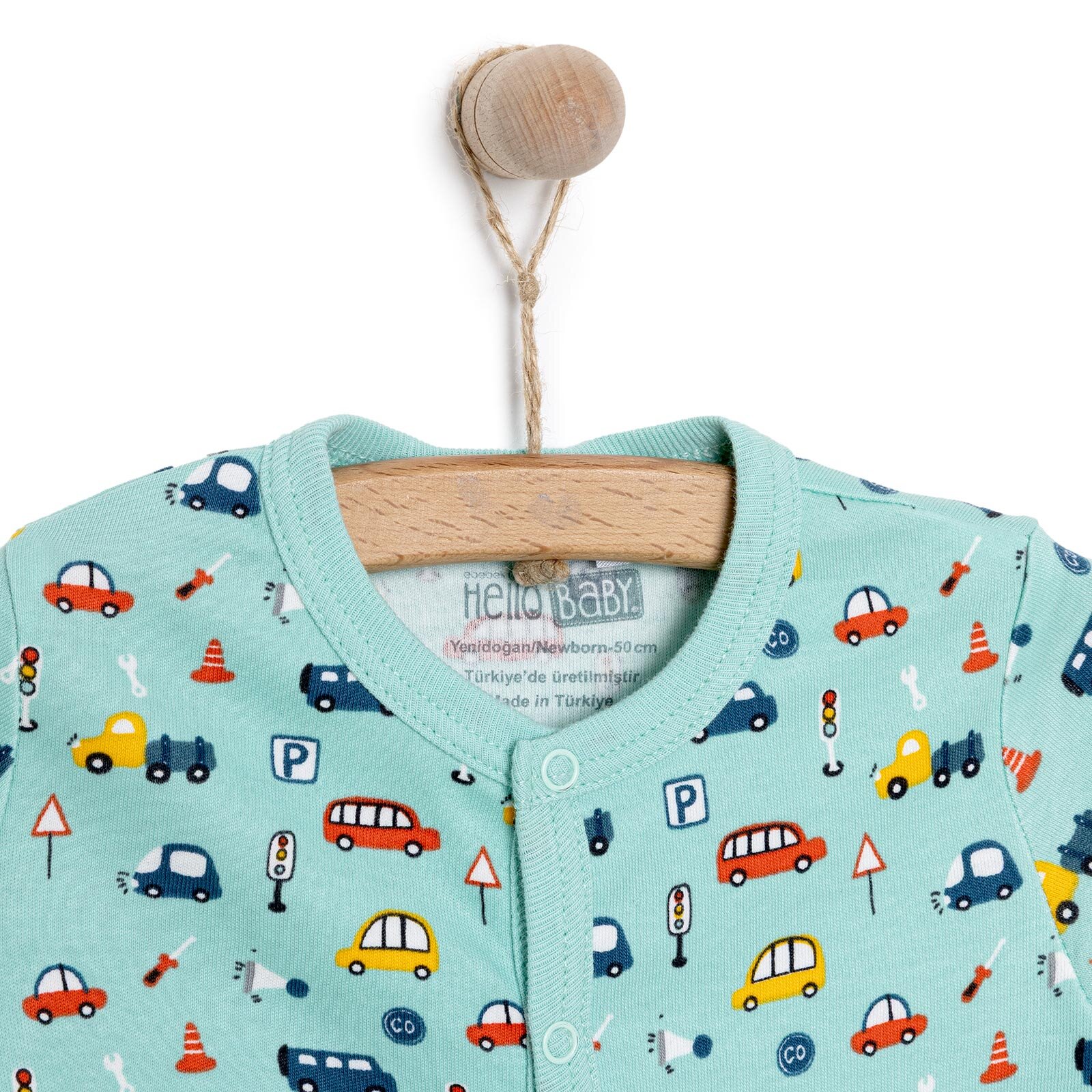 Erkek Tulum-Body-Şapka Erkek Bebek