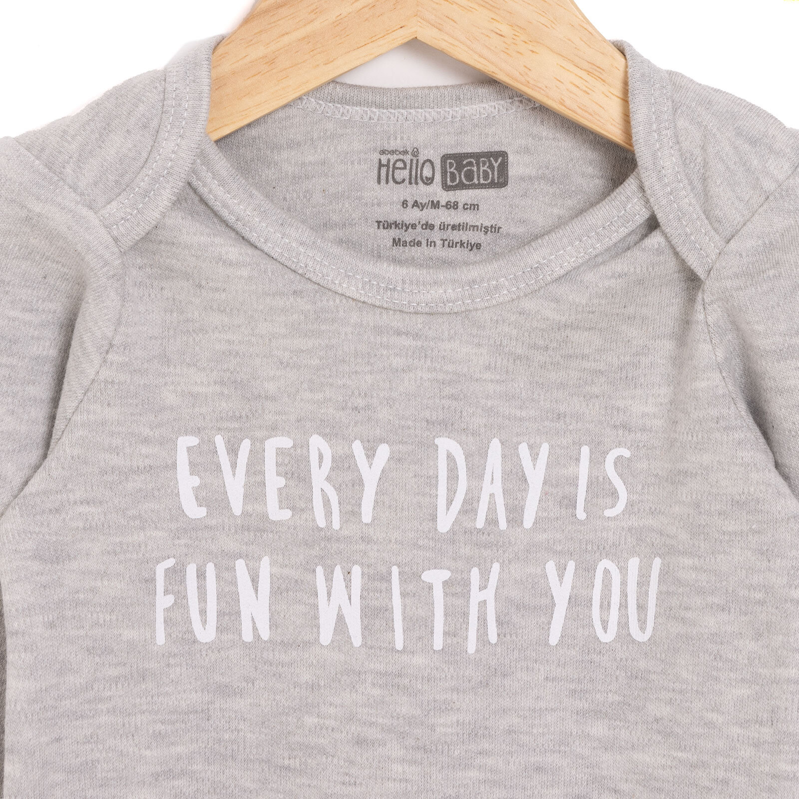 Erkek Uzun Kol Body Erkek Bebek