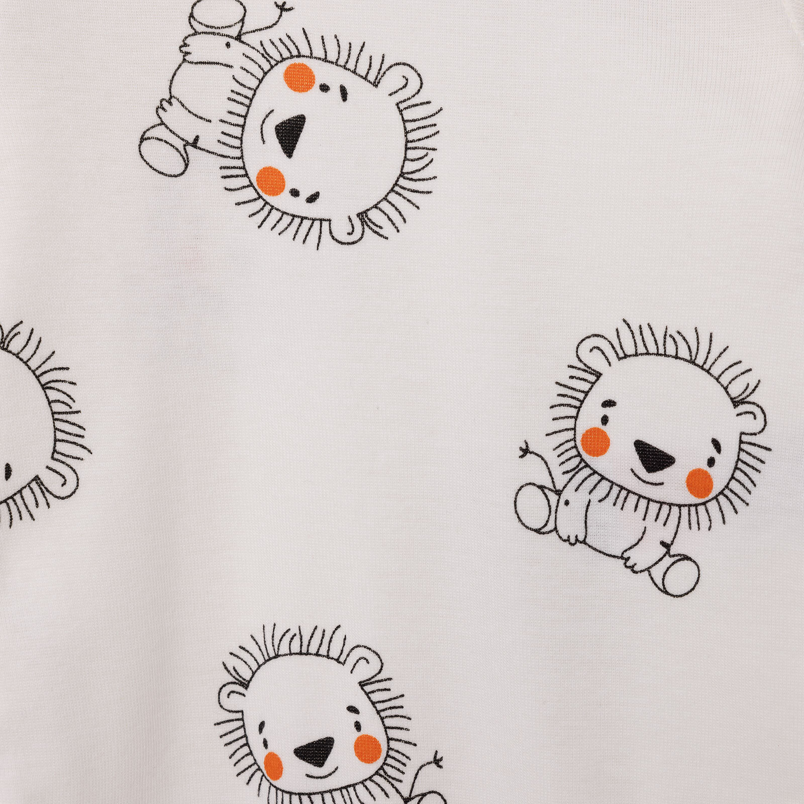 Erkek Bebek Body Ribana Kumaş Çıtçıtlı Zıbın Bisiklet Yaka Uzun Kol Ekru