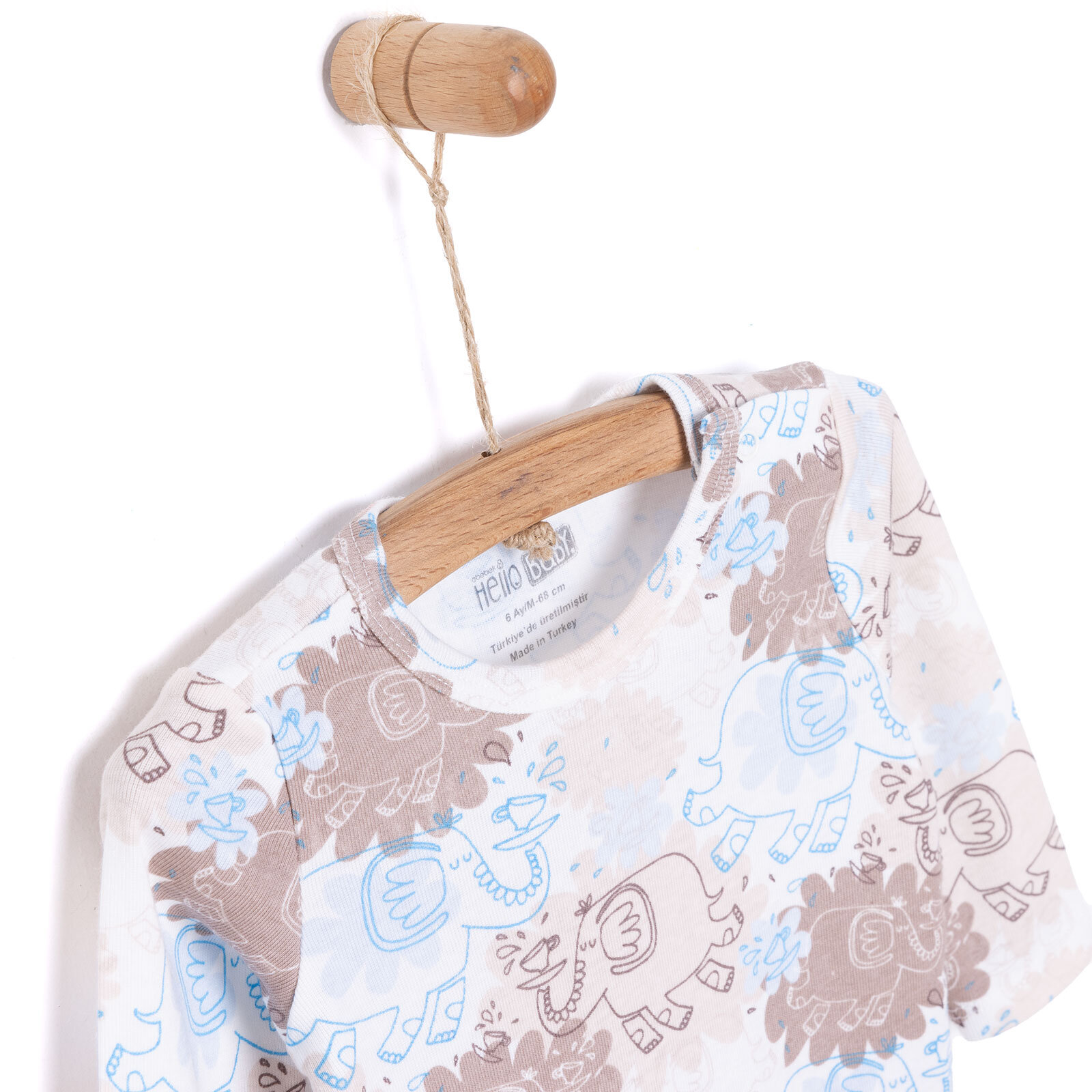 Erkek Uzun Kol Body Erkek Bebek