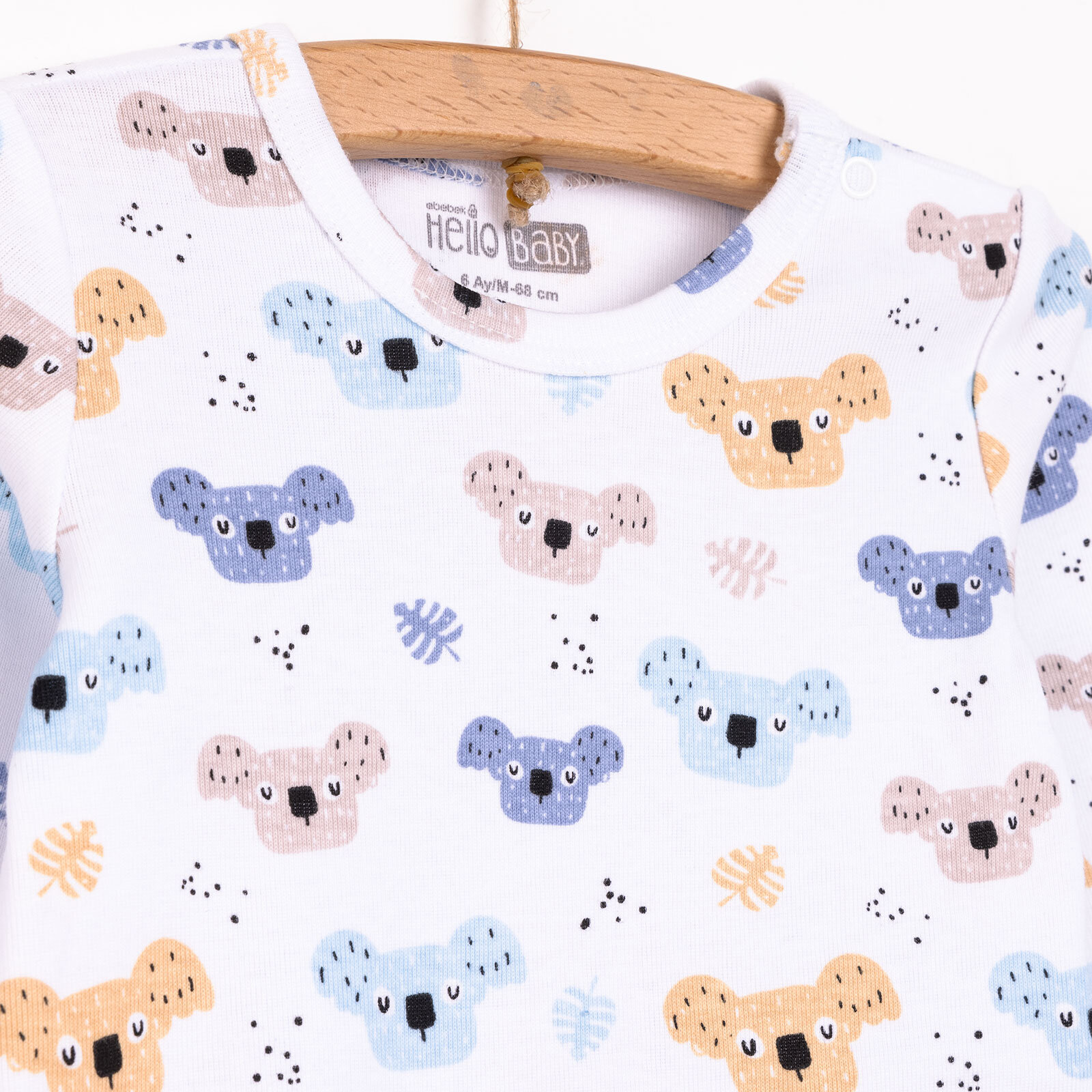 Erkek Uzun Kol Body Erkek Bebek