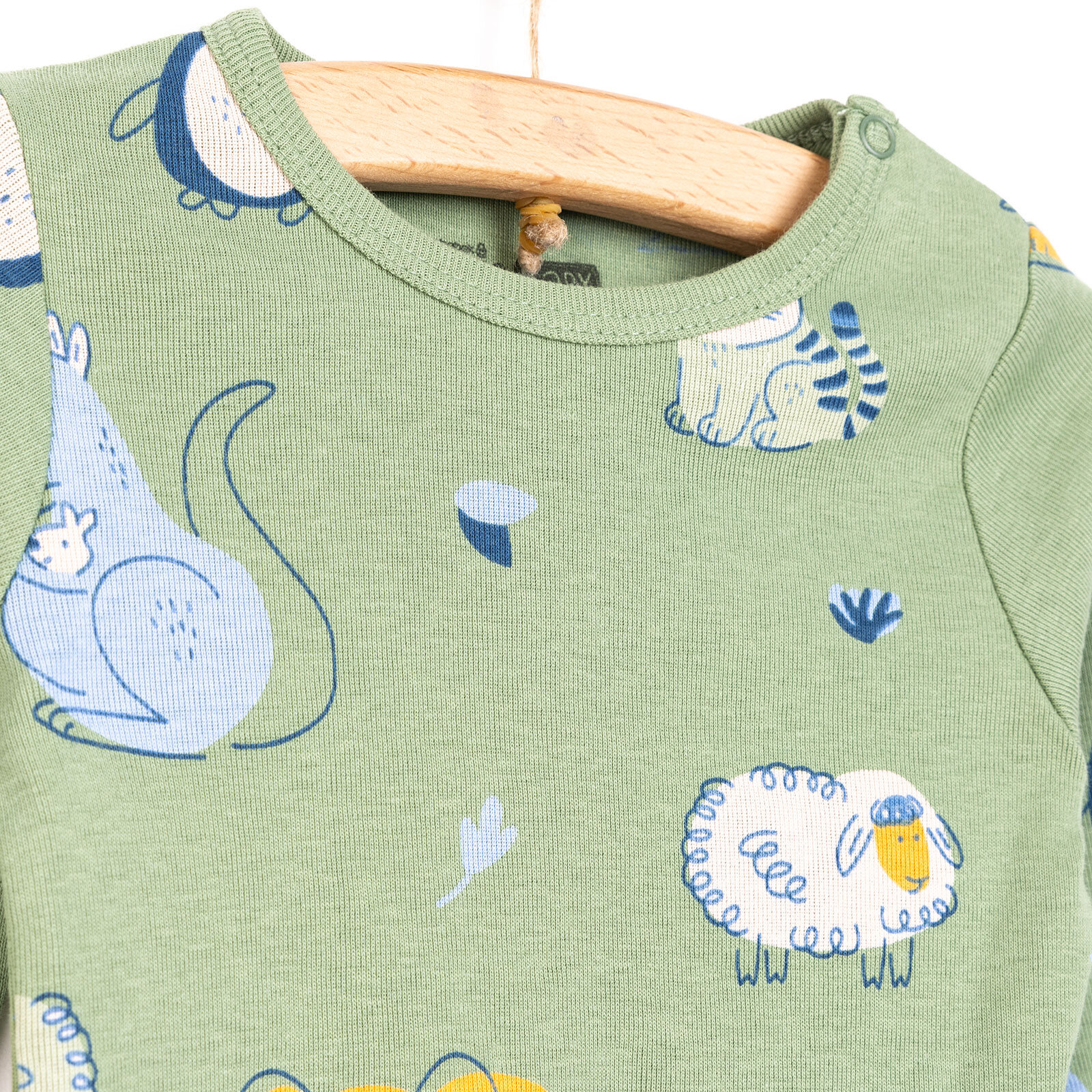 Erkek Uzun Kol Body Erkek Bebek