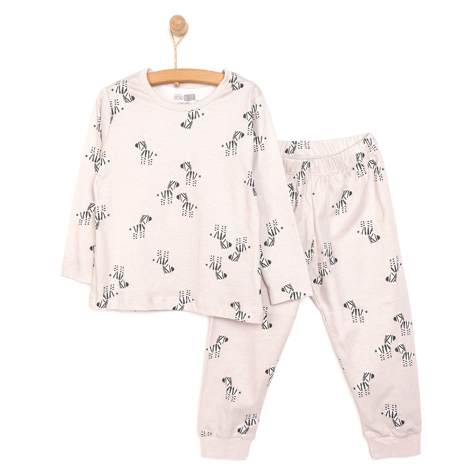 Erkek Uzun Kol Pijama Takımı Erkek Bebek