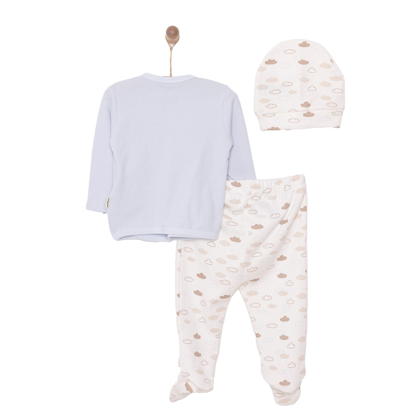 Yenidoğan Zıbın-Şapka-Patikli Alt