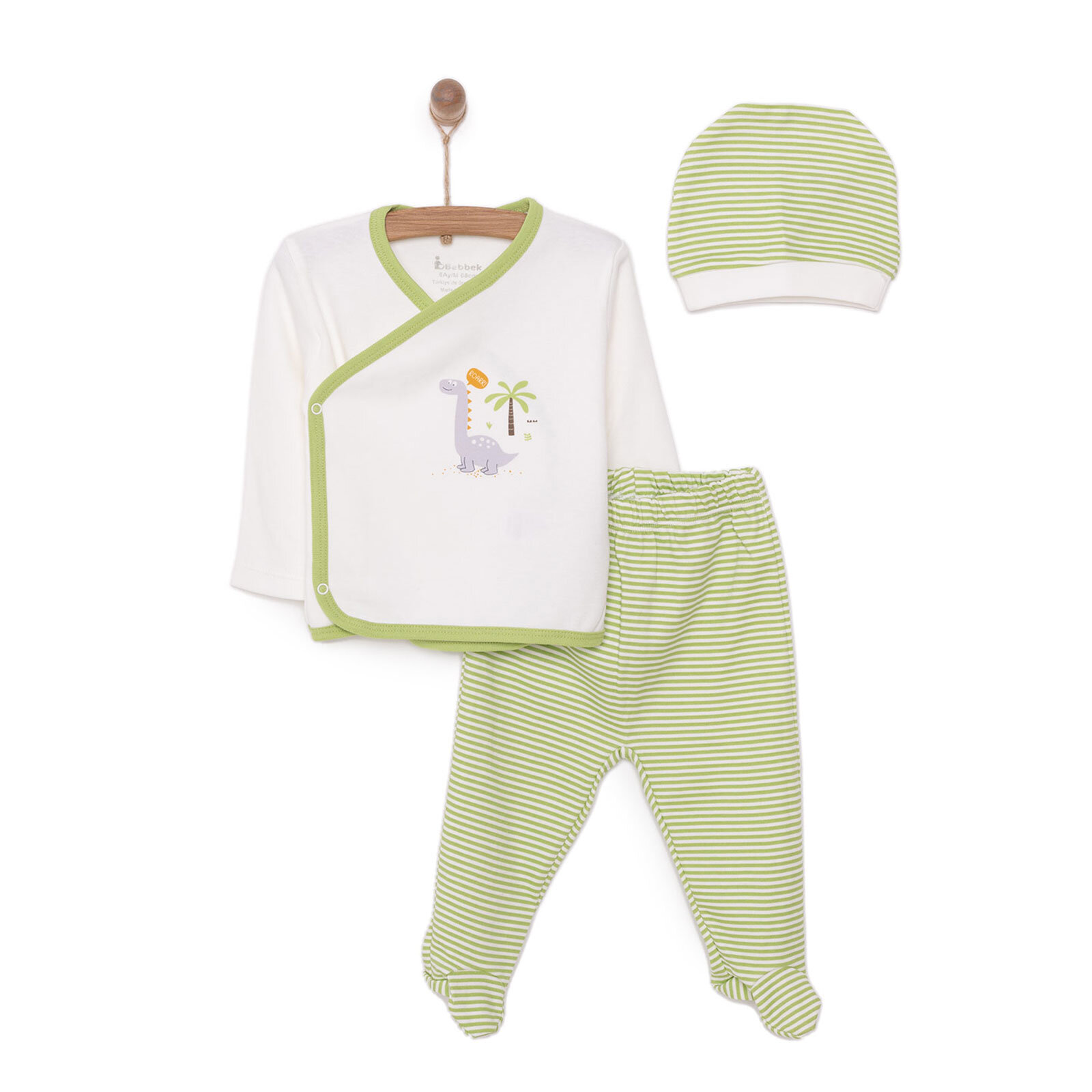 Yenidoğan Zıbın-Şapka-Patikli Alt Yenidoğan Zıbın-Şapka-Patikli Alt