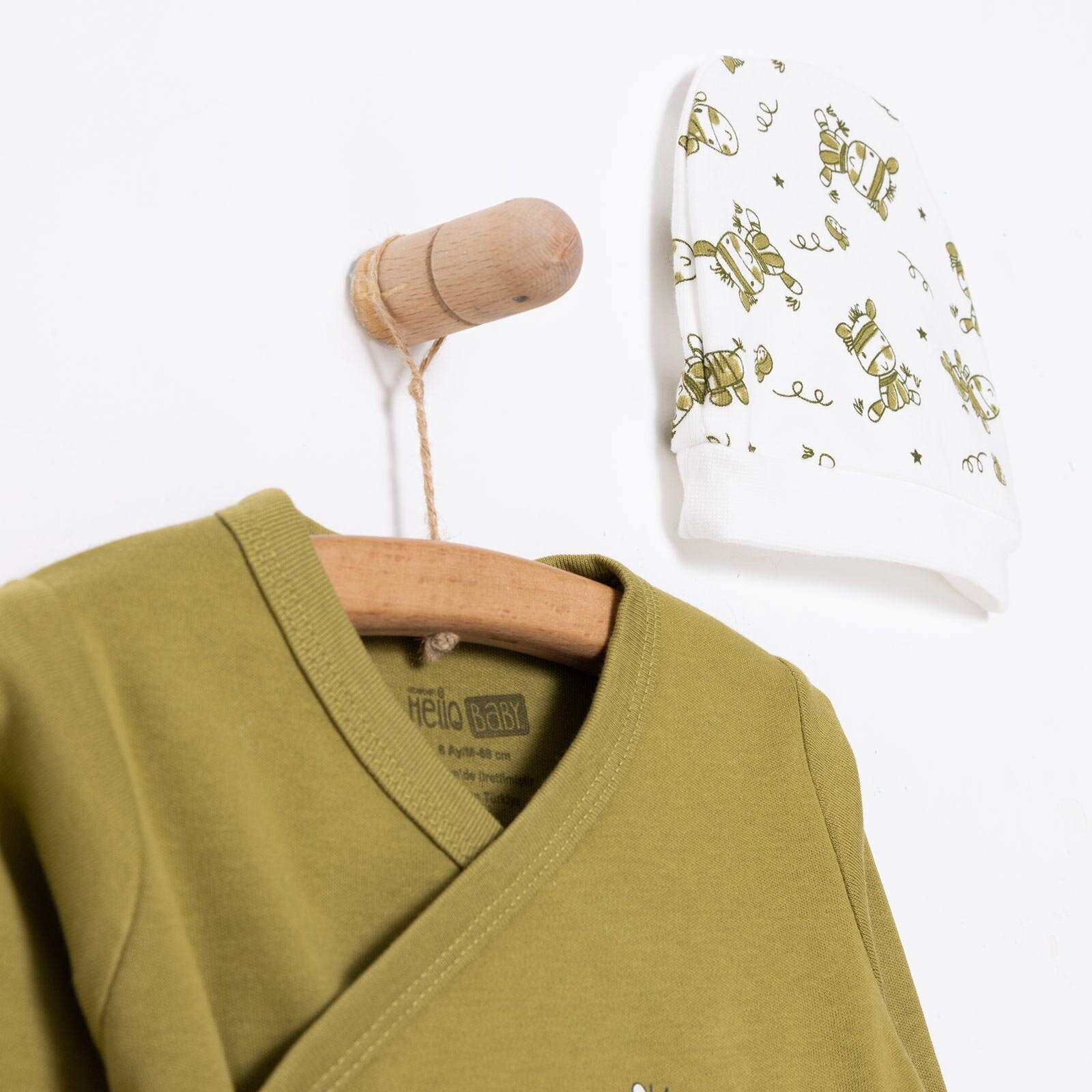 Erkek Zıbın-Şapka-Patikli Alt Erkek Bebek Erkek Zıbın-Şapka-Patikli Alt Erkek Bebek