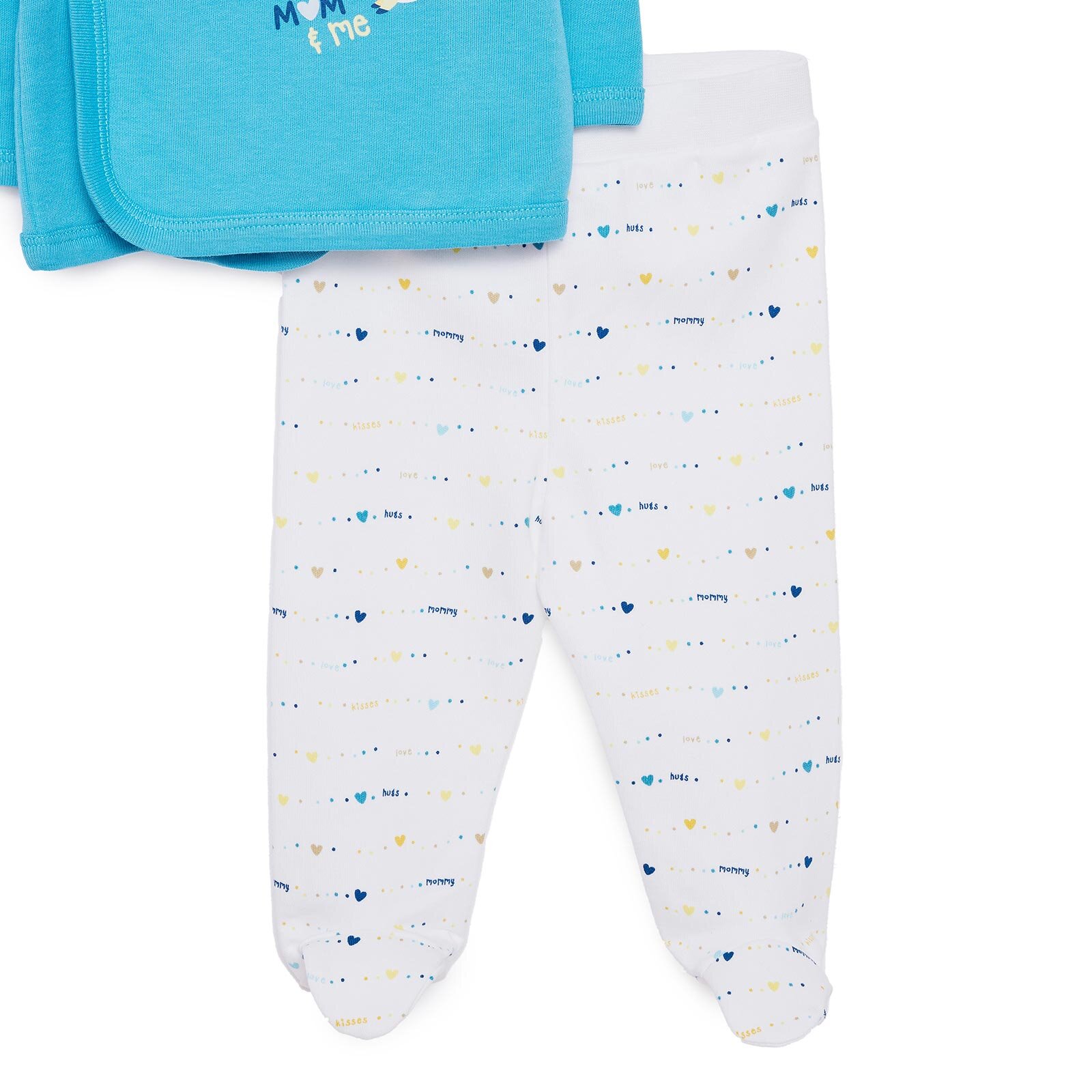 Erkek Zıbın-Şapka-Patikli Alt Erkek Bebek