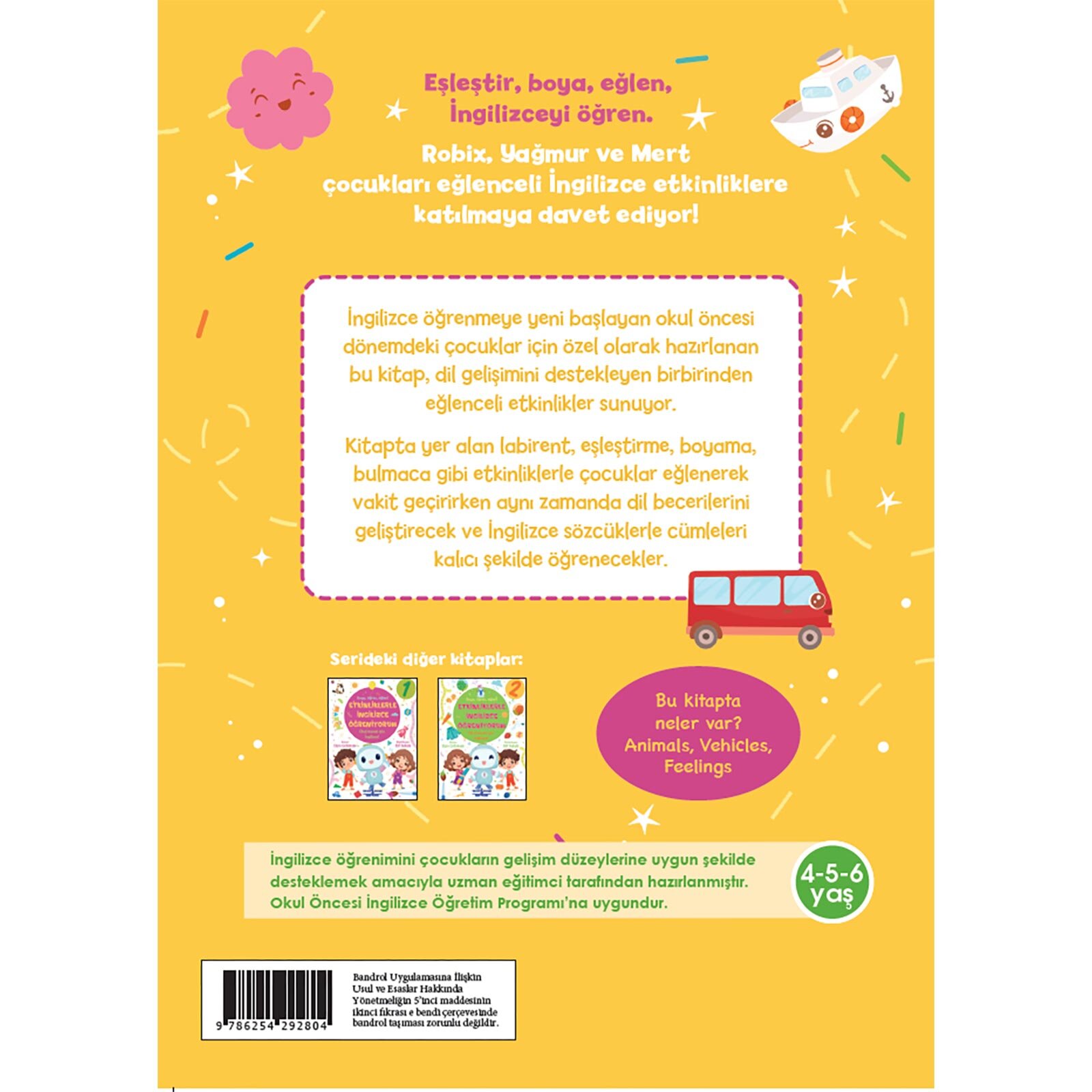 Etkinliklerle İngilizc Öğreniyorum-3