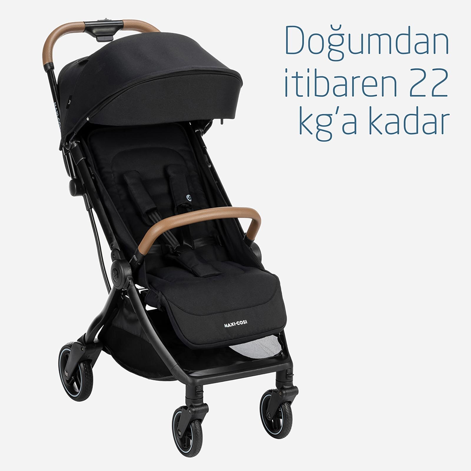 Eva Otomatik Katlanan Kompakt Bebek Arabası