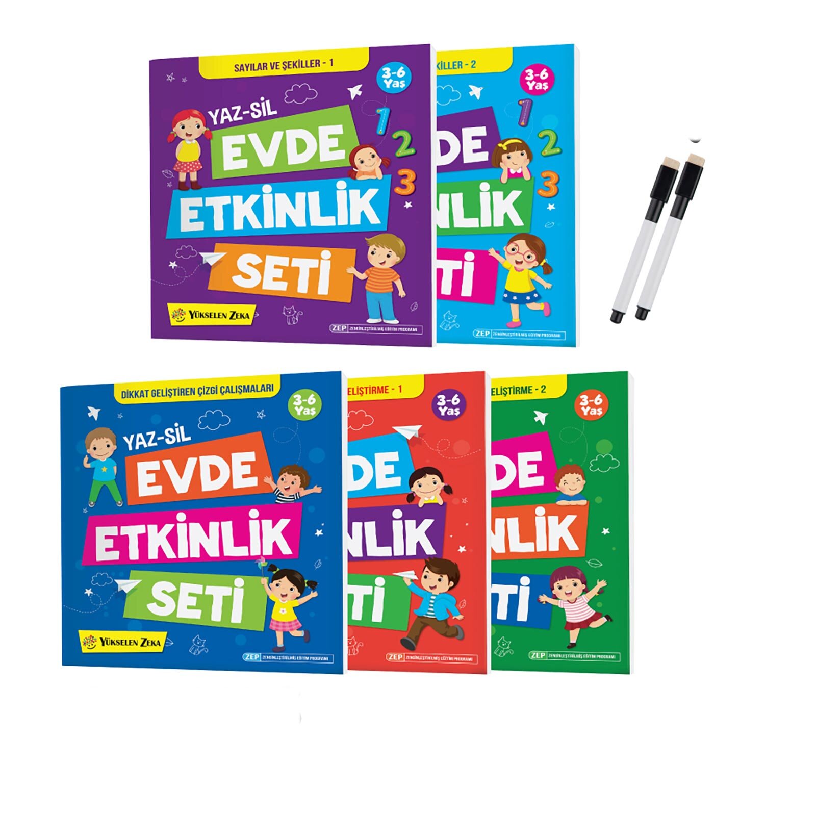 Evde Etkinlik Yaz Sil Serisi