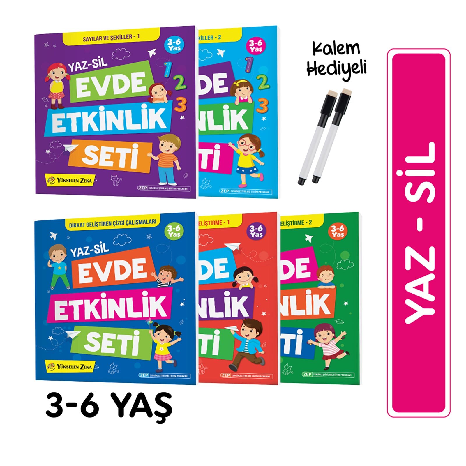 Evde Etkinlik Yaz Sil Serisi