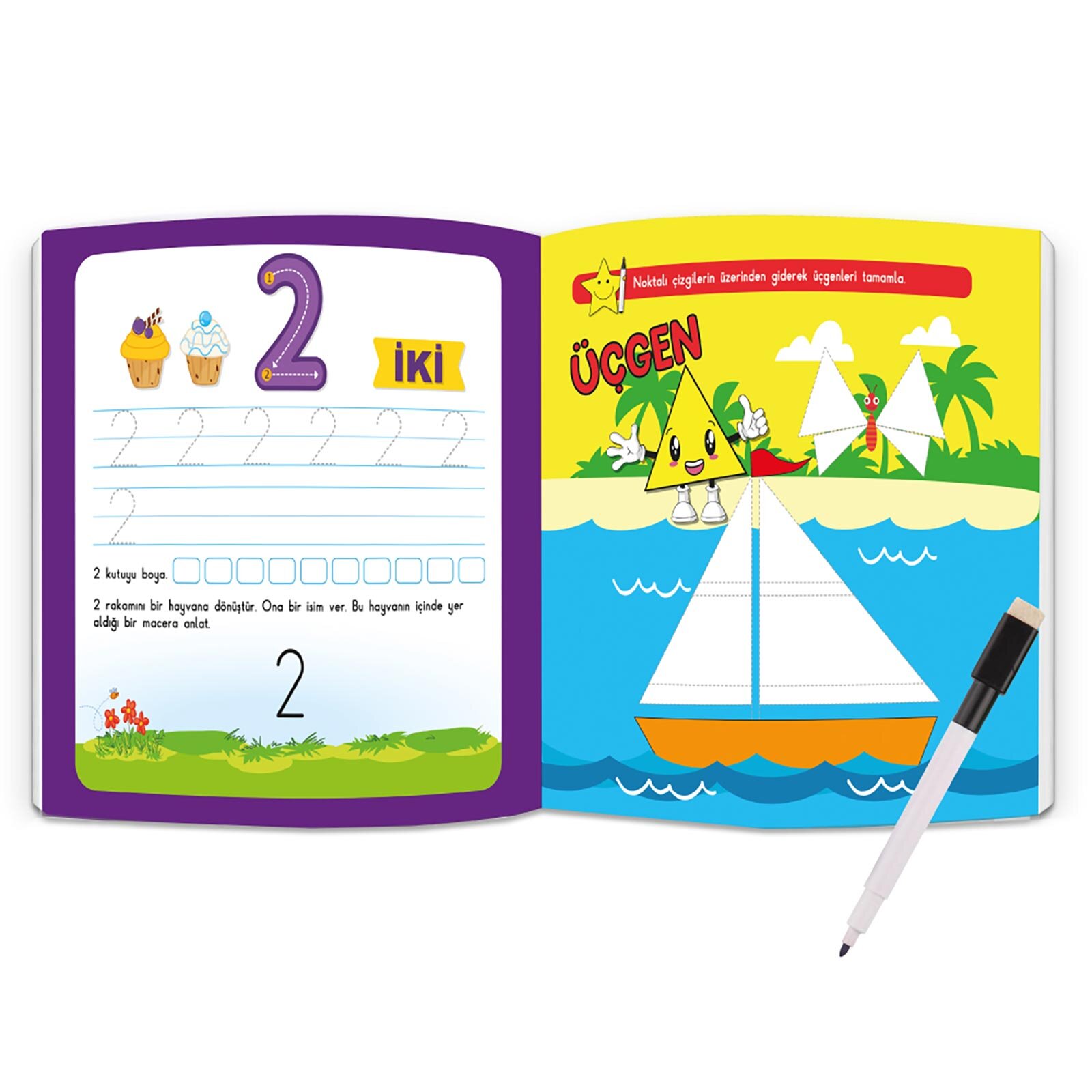 Evde Etkinlik Yaz Sil Serisi