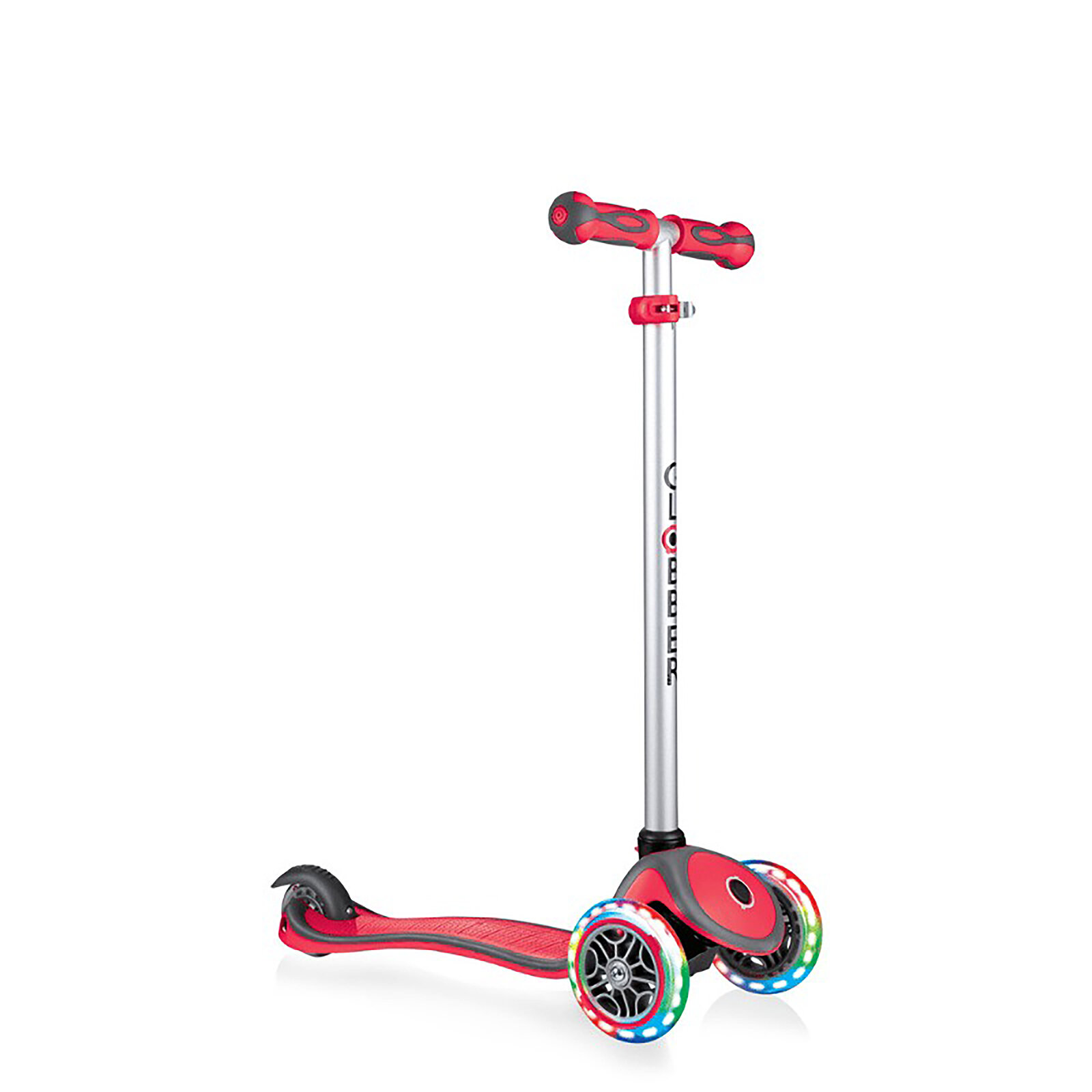 Evo Comfort Play Işıklı Scooter - Kırmızı