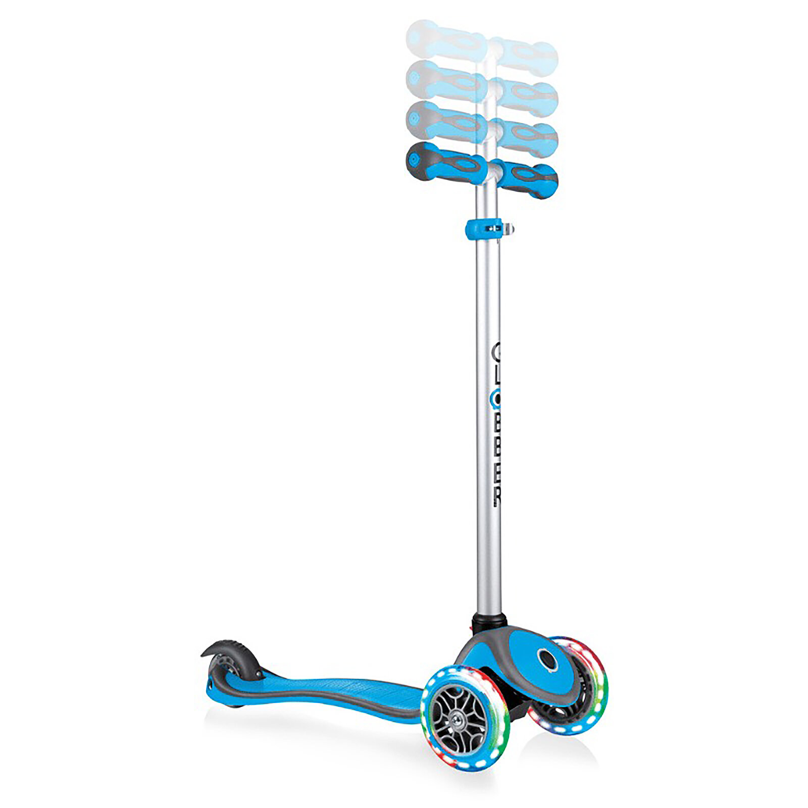 Evo Comfort Play Işıklı Scooter - Mavi