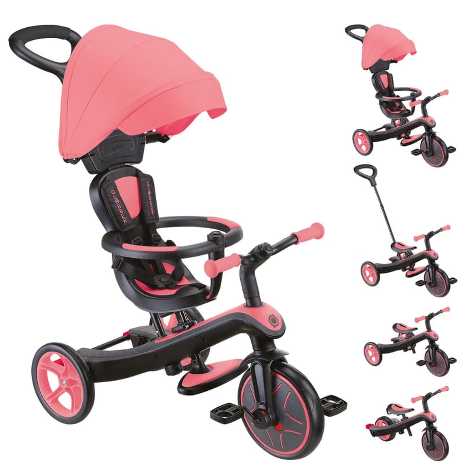Explorer 4in1 Trike Bisiklet - Pembe