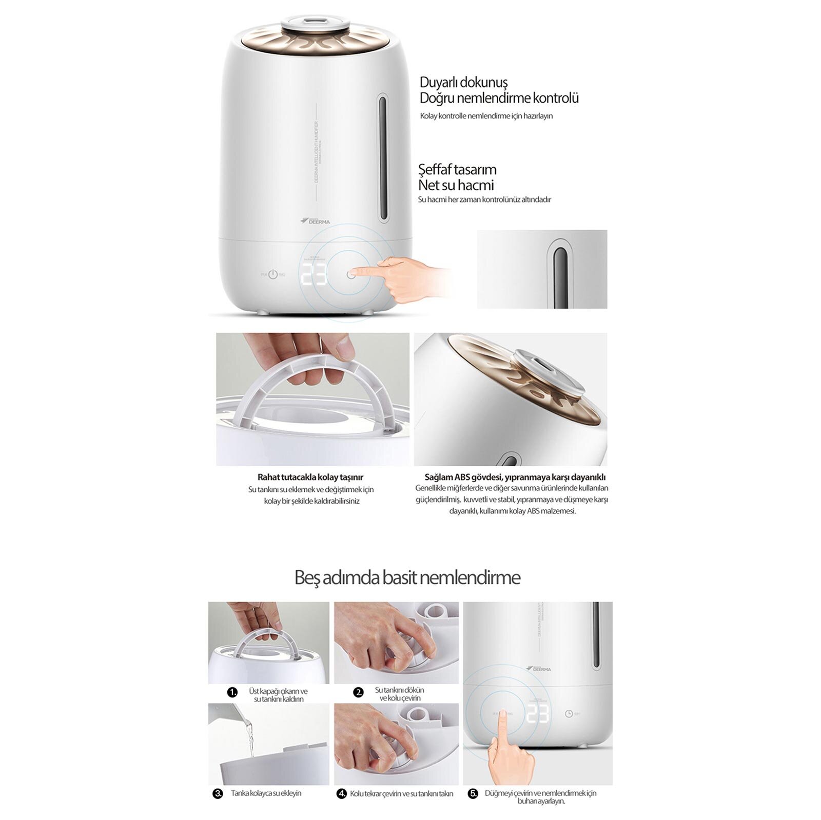 F600 Soğuk Buhar Makinesi