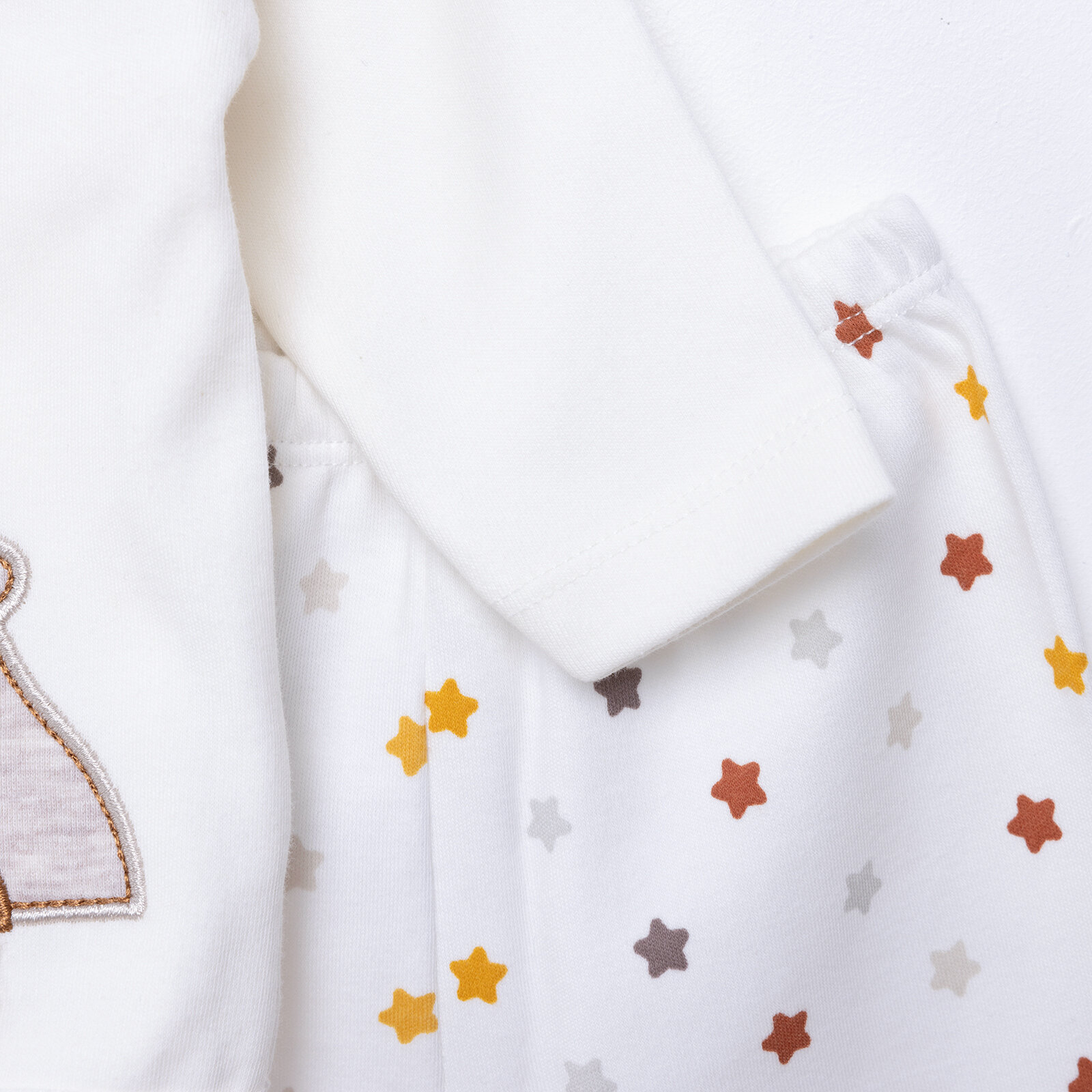 Erkek Bebek Yenidoğan 5'li Hastane Çıkışı %100 Pamuk Çıtçıtlı Yaka Uzun Ko Patikli Ekru Erkek Bebek Yenidoğan 5'li Hastane Çıkışı %100 Pamuk Çıtçıtlı Yaka Uzun Ko Patikli Ekru