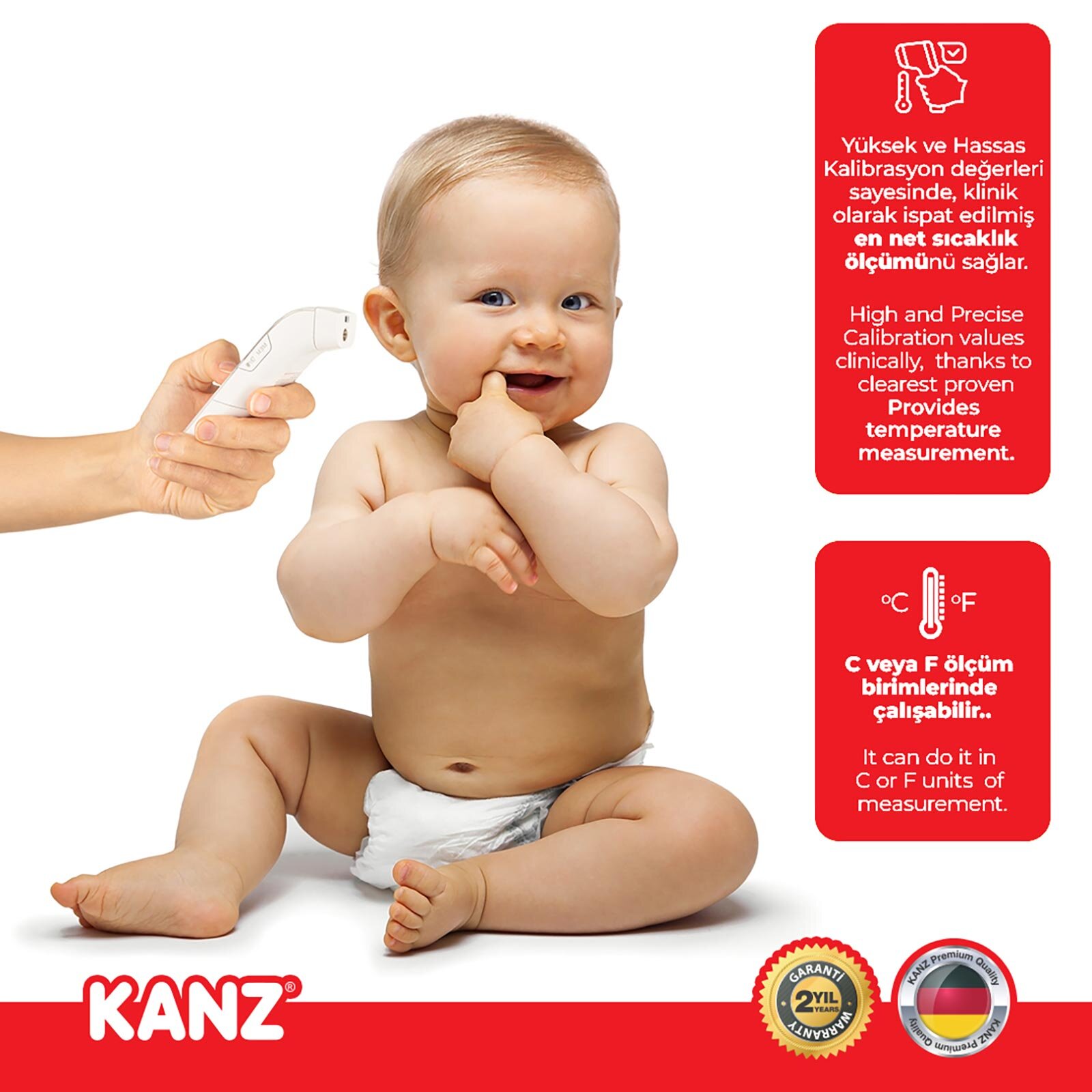 TH1110 Temassız Alından Ateş Ölçer