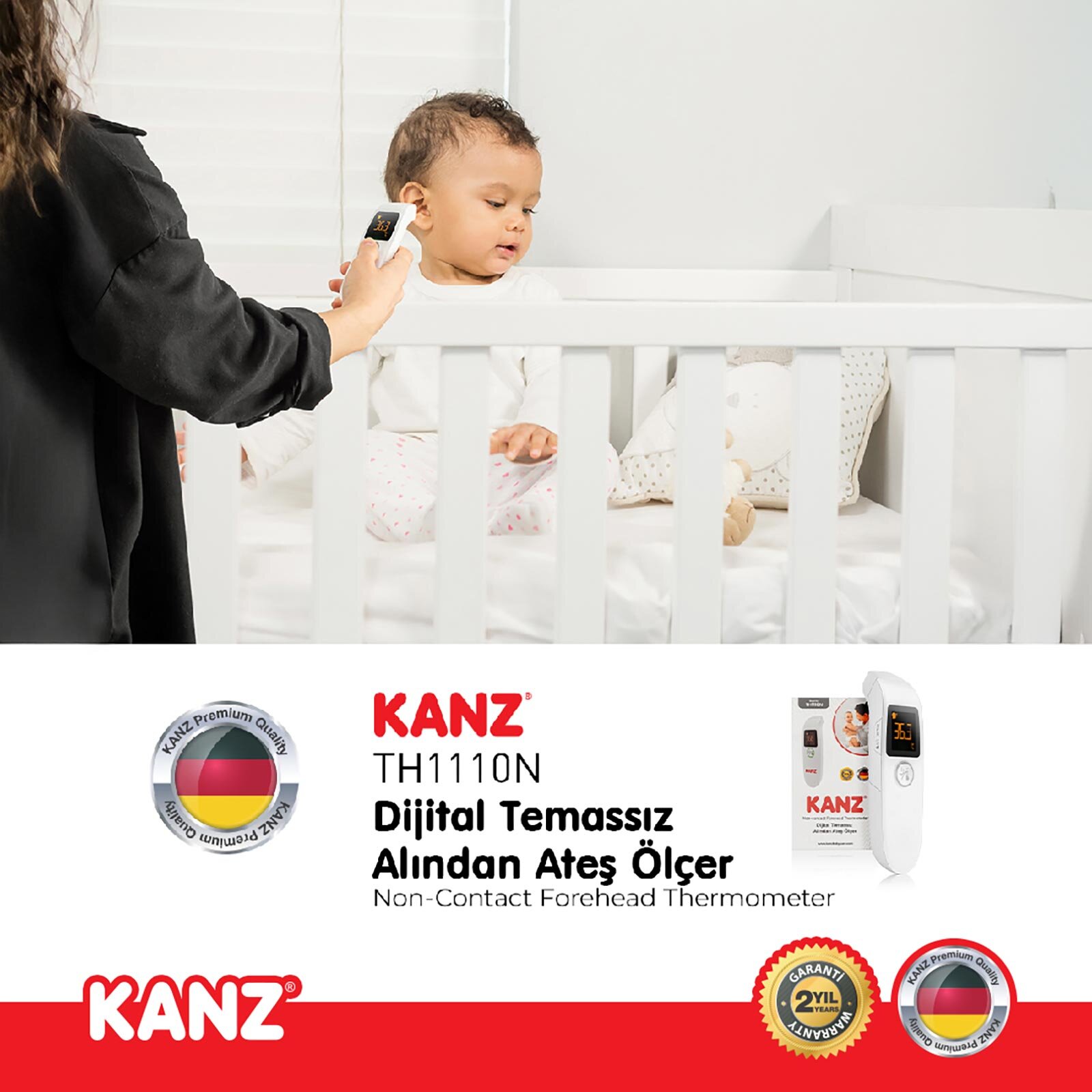 TH1110 Temassız Alından Ateş Ölçer