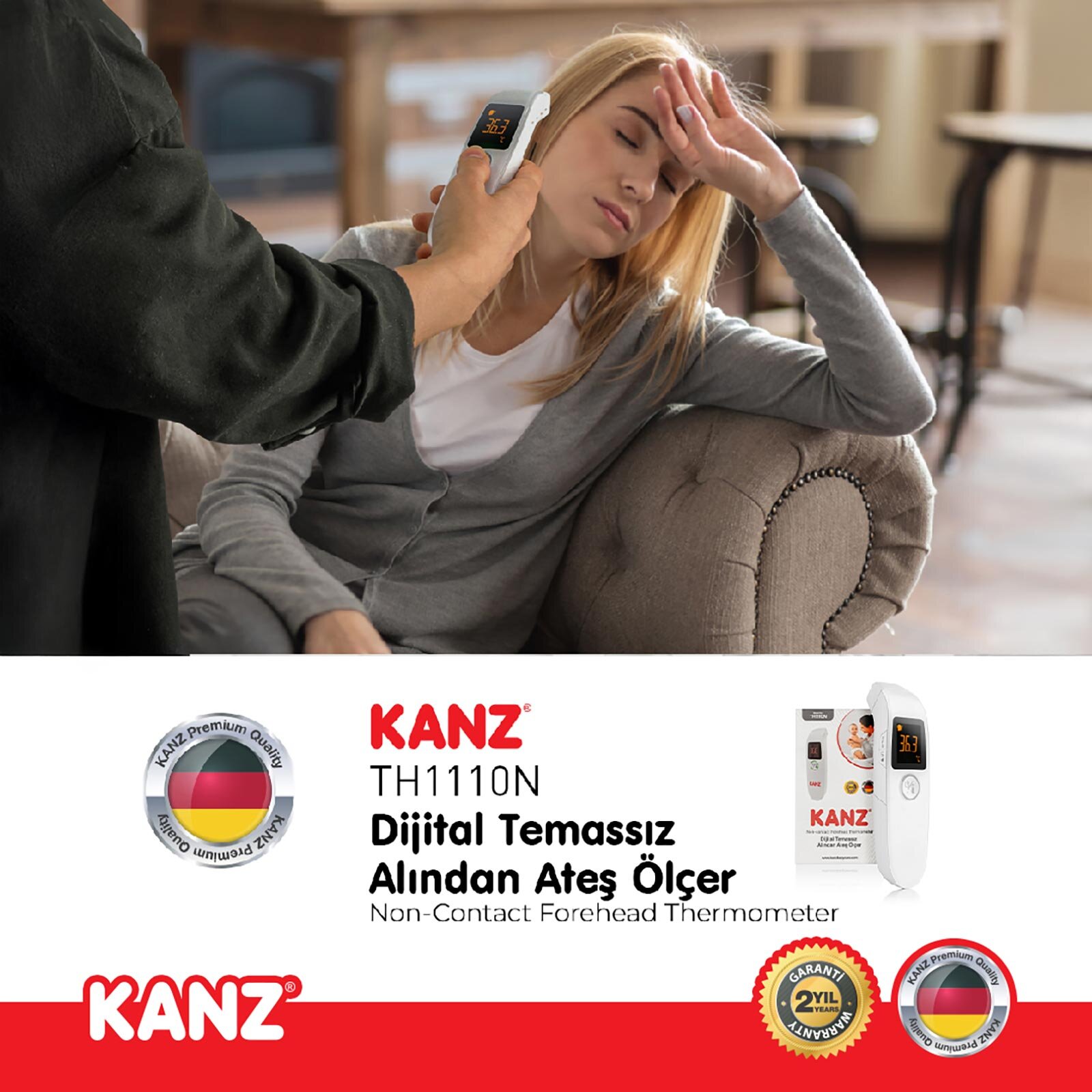 TH1110 Temassız Alından Ateş Ölçer