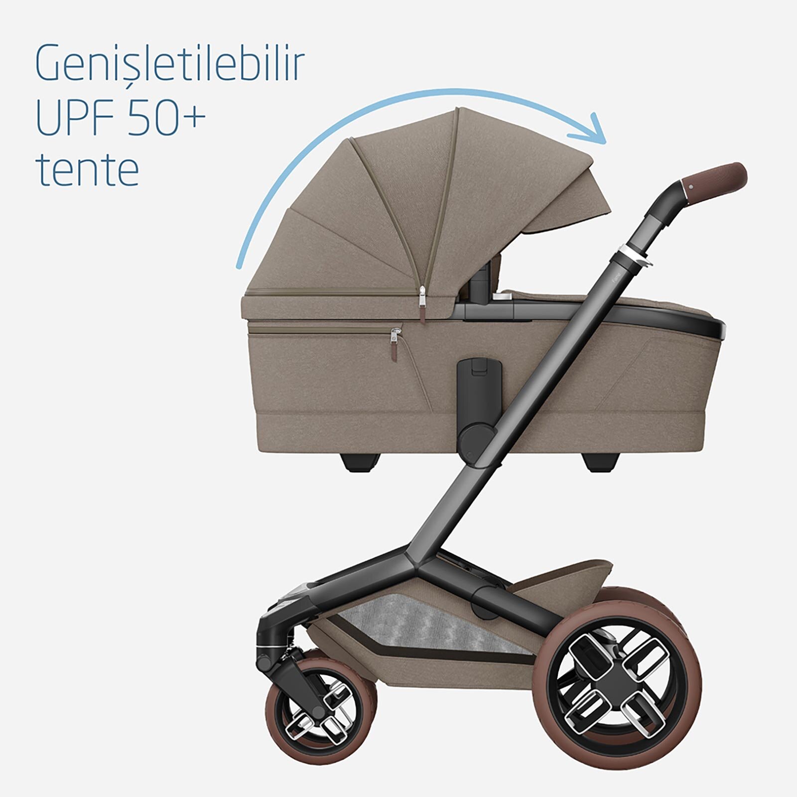 Fame Yatış Pozisyonu Ayarlanabilir Ekstra Geniş 0-9 kg Portbebe