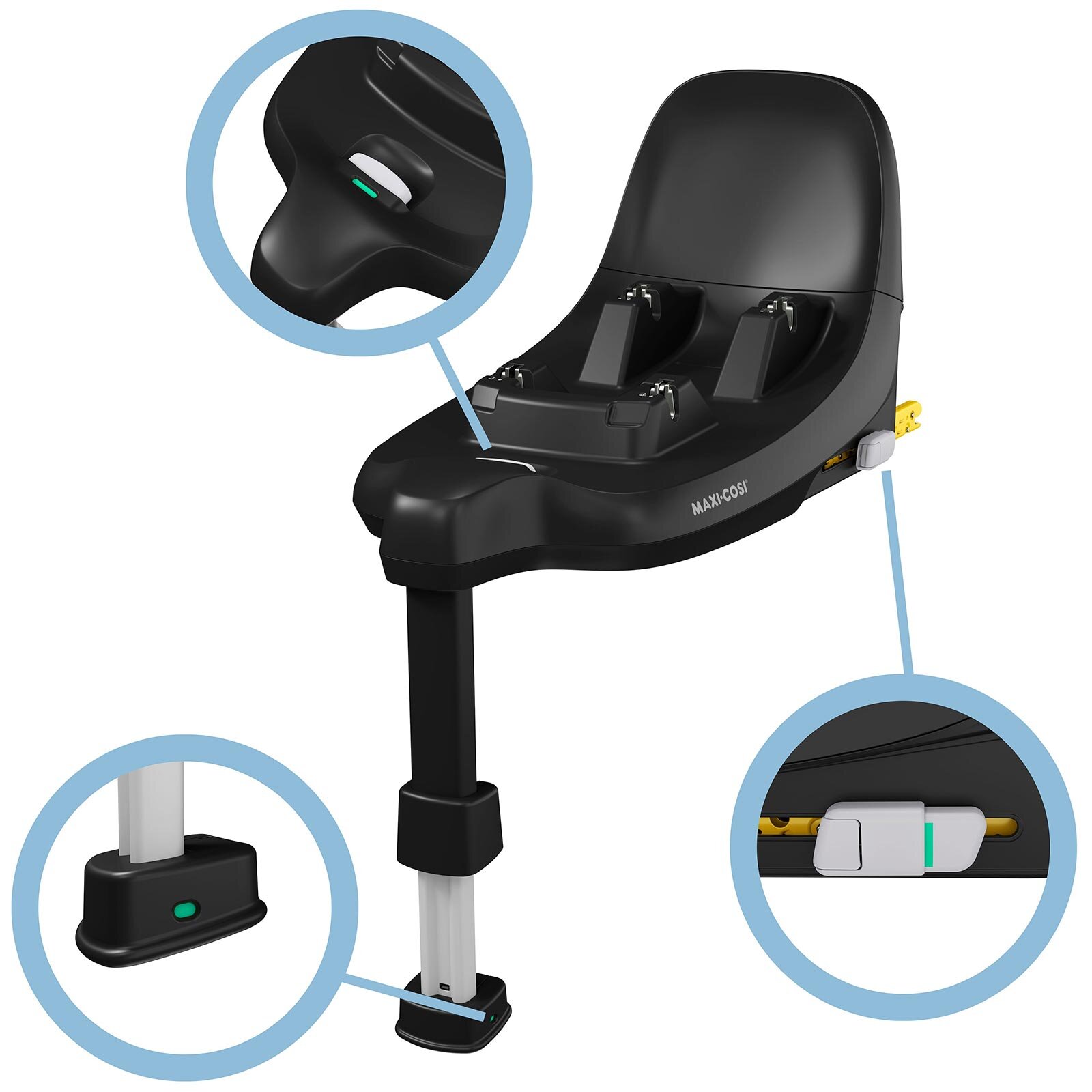 FamilyFix S Isofix Bazası Black