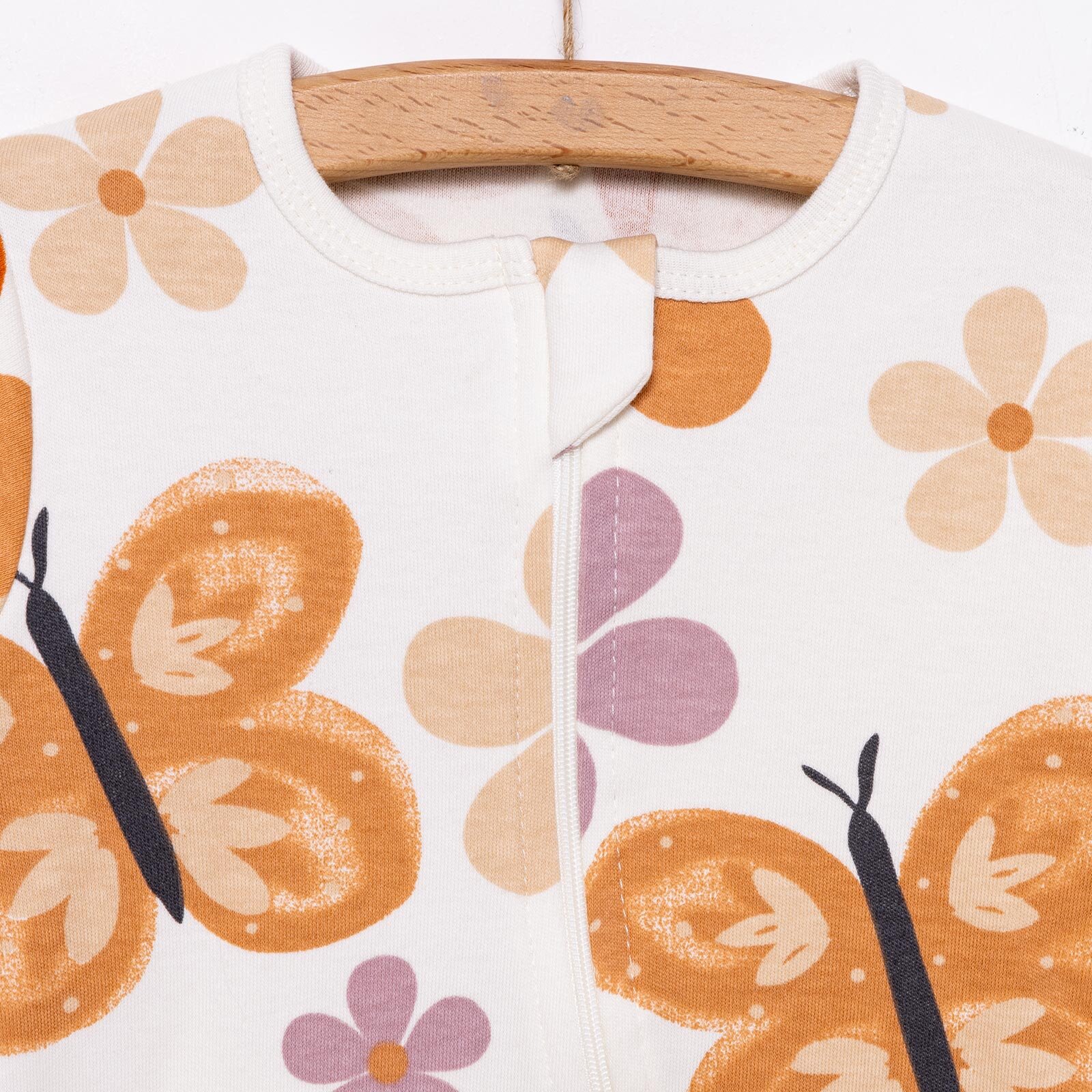 Fermuarlı Patiksiz Tulum Kız Bebek Fermuarlı Patiksiz Tulum Kız Bebek