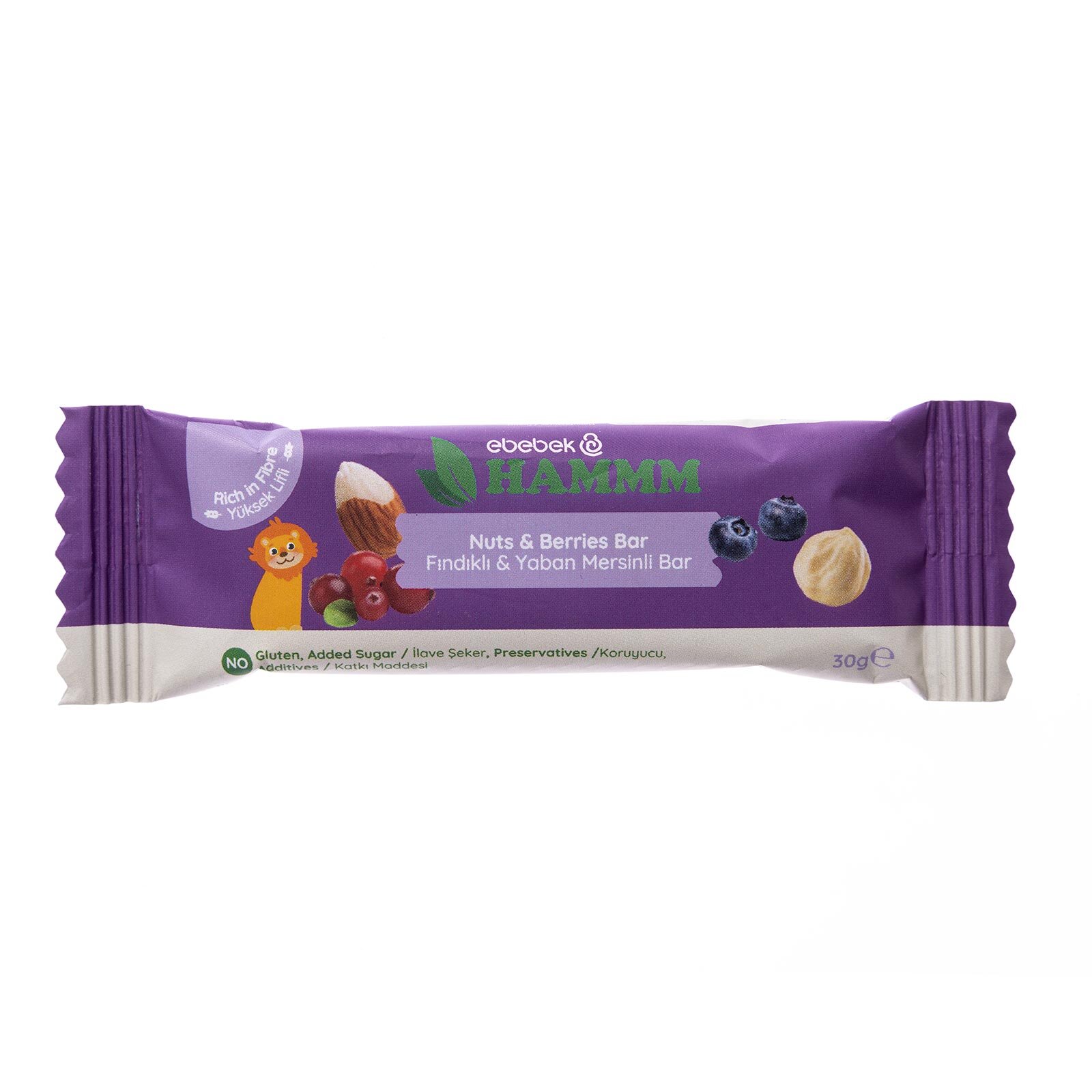 Fındık ve Berryli Bar 30 gr Fındık ve Berryli Bar 30 gr