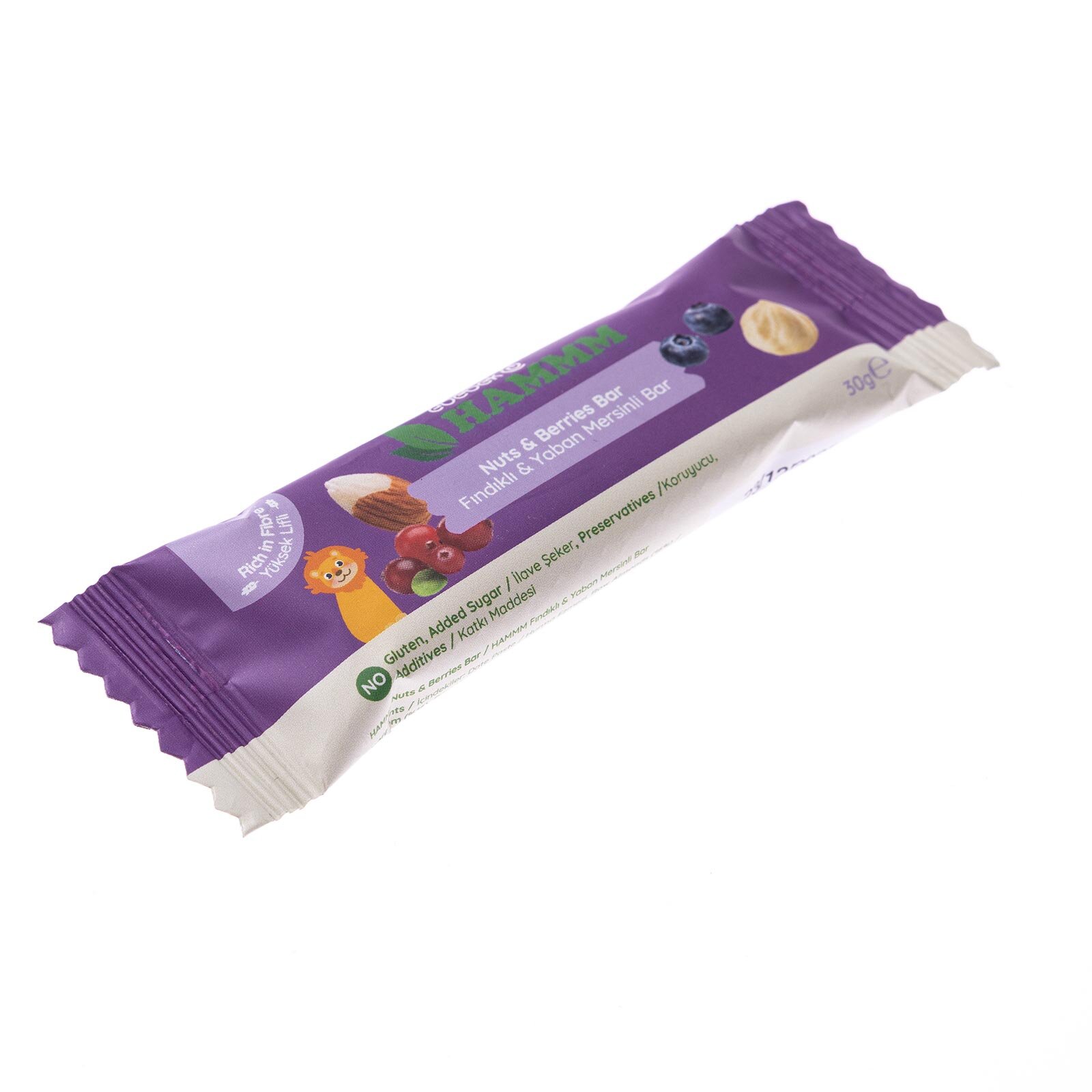 Fındık ve Berryli Bar 30 gr Fındık ve Berryli Bar 30 gr