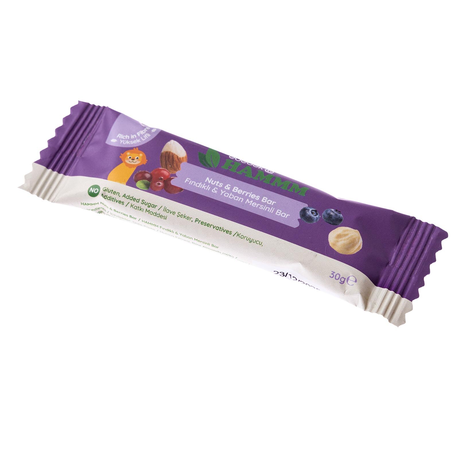 Fındık ve Berryli Bar 30 gr Fındık ve Berryli Bar 30 gr