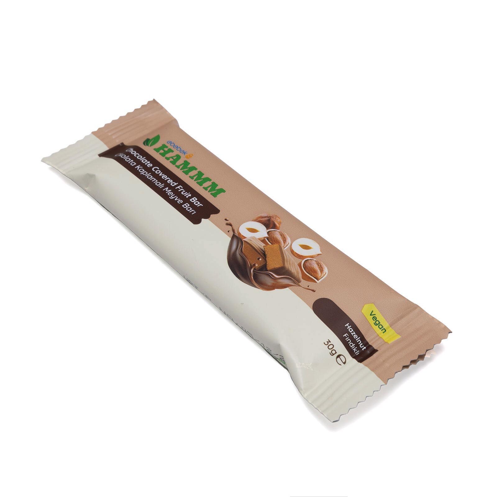 Fındıklı Çikolata Kaplı Meyve Bar 30 gr