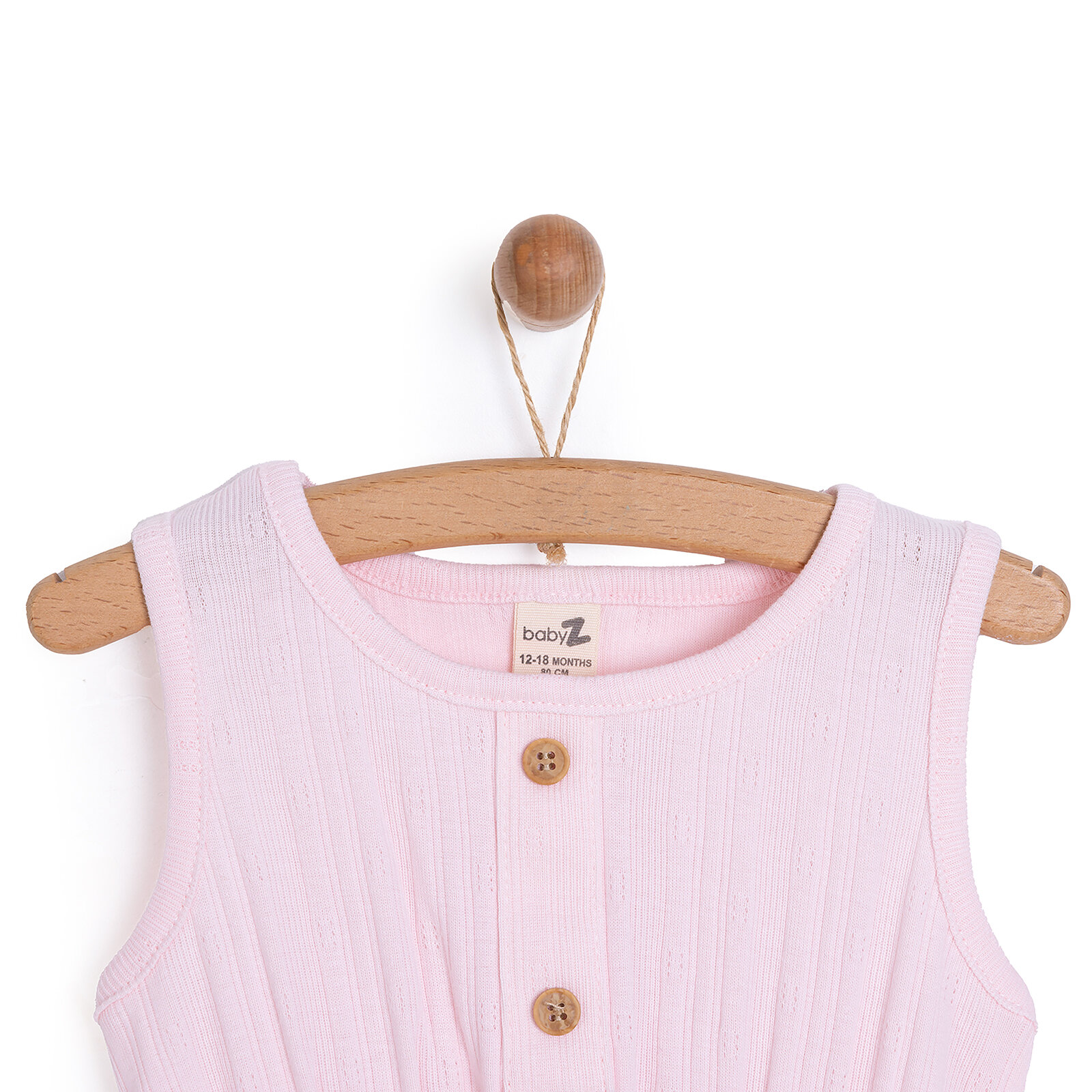 Kız Bebek Elbise Jakar Örme Düğme First Holiday Bisiklet Yaka Kısa Kol Pembe Kız Bebek Elbise Jakar Örme Düğme First Holiday Bisiklet Yaka Kısa Kol Pembe