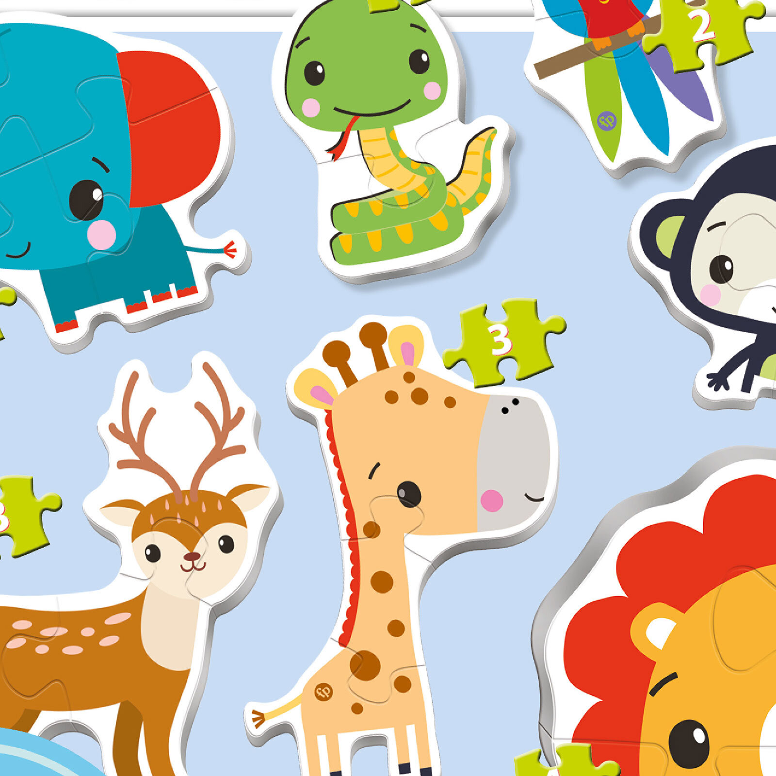 Fisher Price Animals Baby Puzzle
