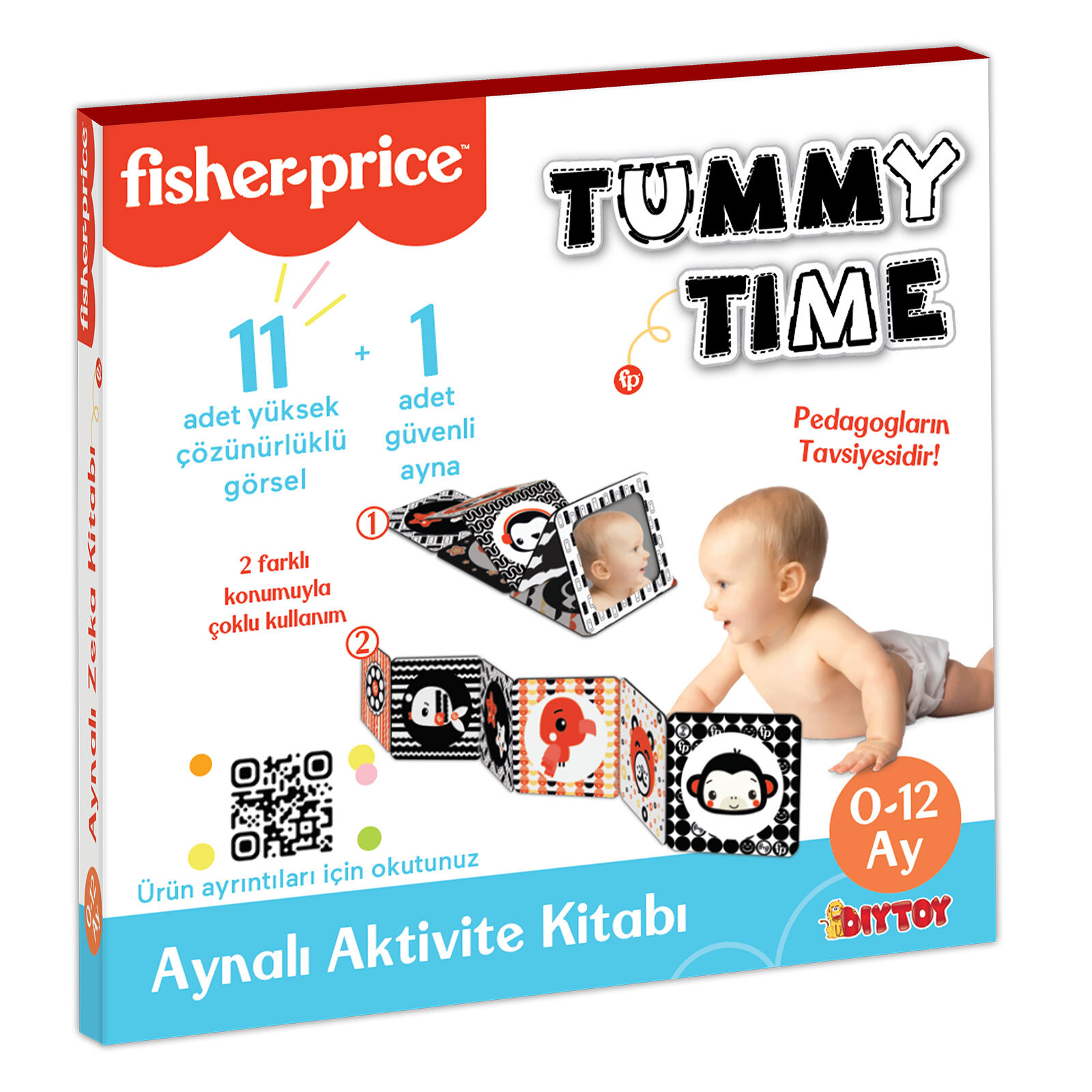 Fisher Price Aynalı Aktivite Kitabı
