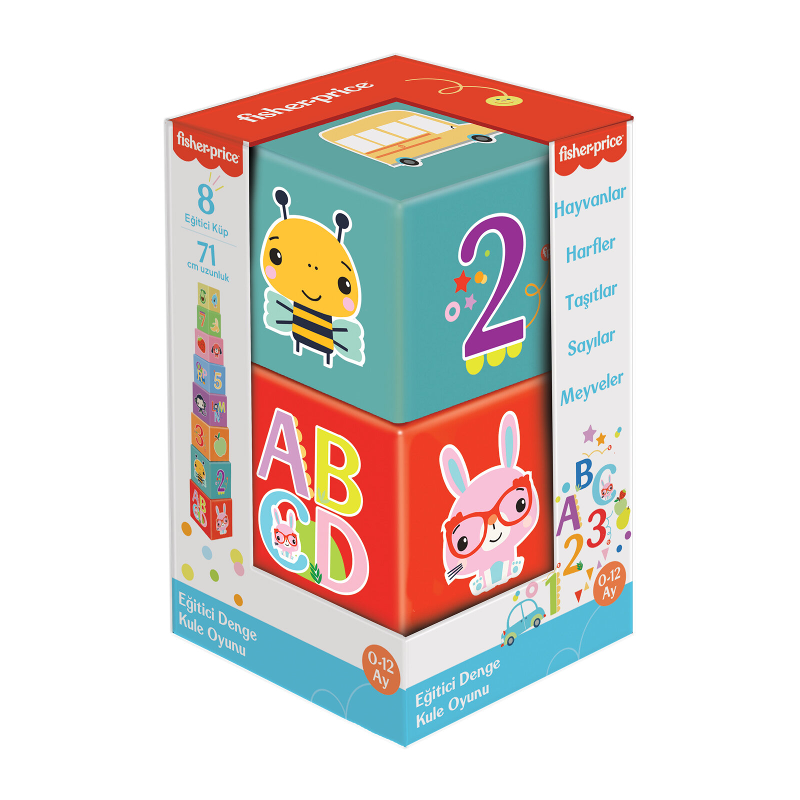 Fisher Price Eğitici Denge Kulesi Fisher Price Eğitici Denge Kulesi