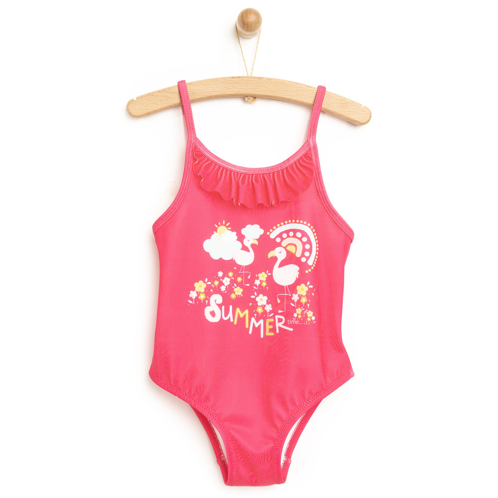 Flamingo Desenli Mayo Kız Bebek Flamingo Desenli Mayo Kız Bebek