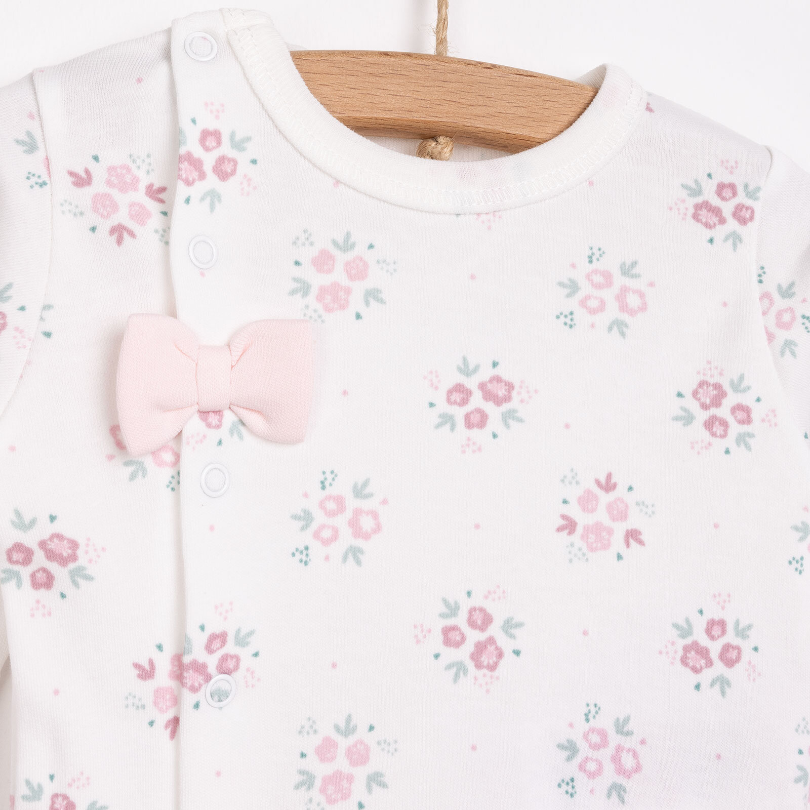 Flowers Kız 5li Askı Hastane Çıkışı Kız Bebek Flowers Kız 5li Askı Hastane Çıkışı Kız Bebek