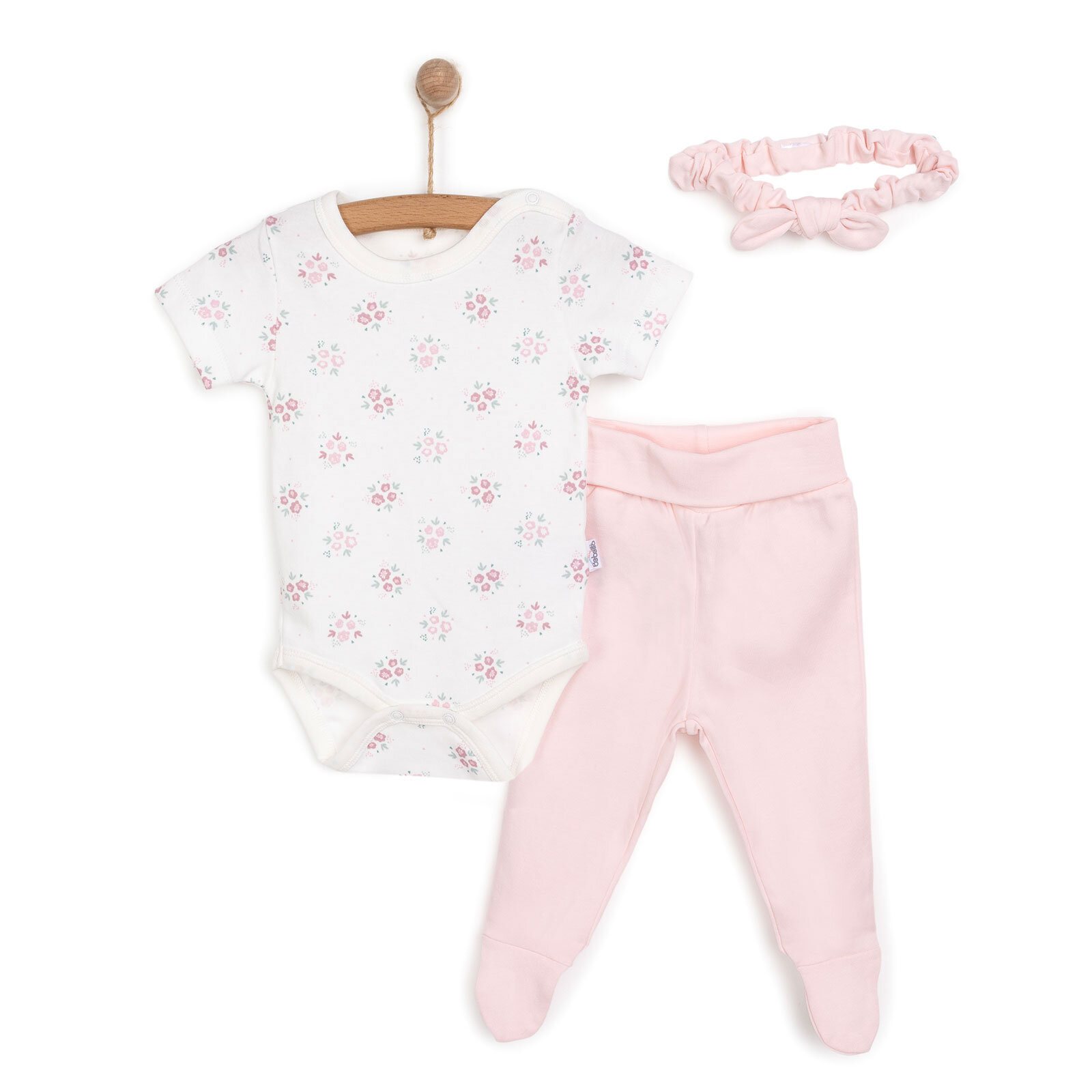 Flowers Kız Bandana-Body-Alt Kız Bebek