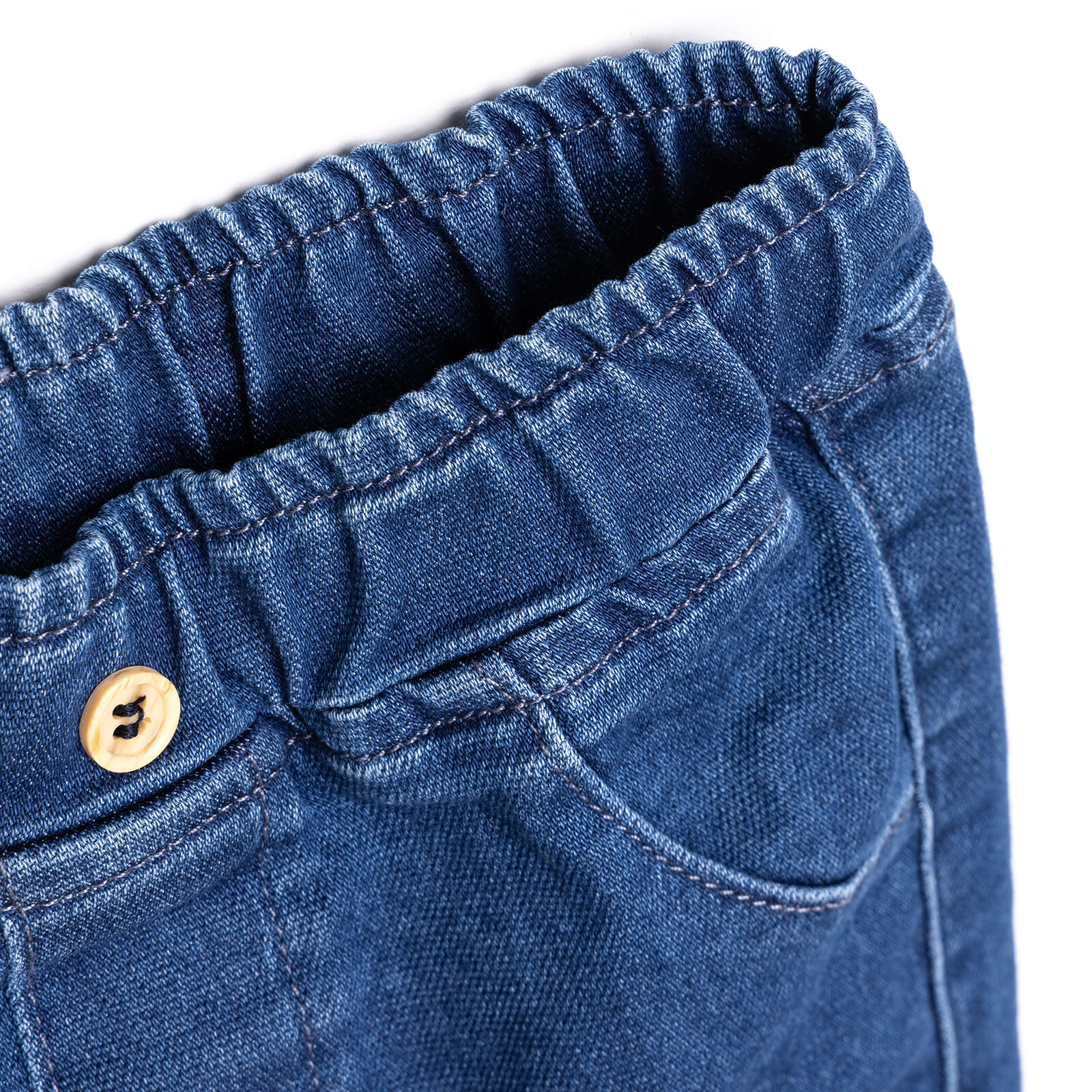 Flowers Kız Denim Pantolon Kız Bebek