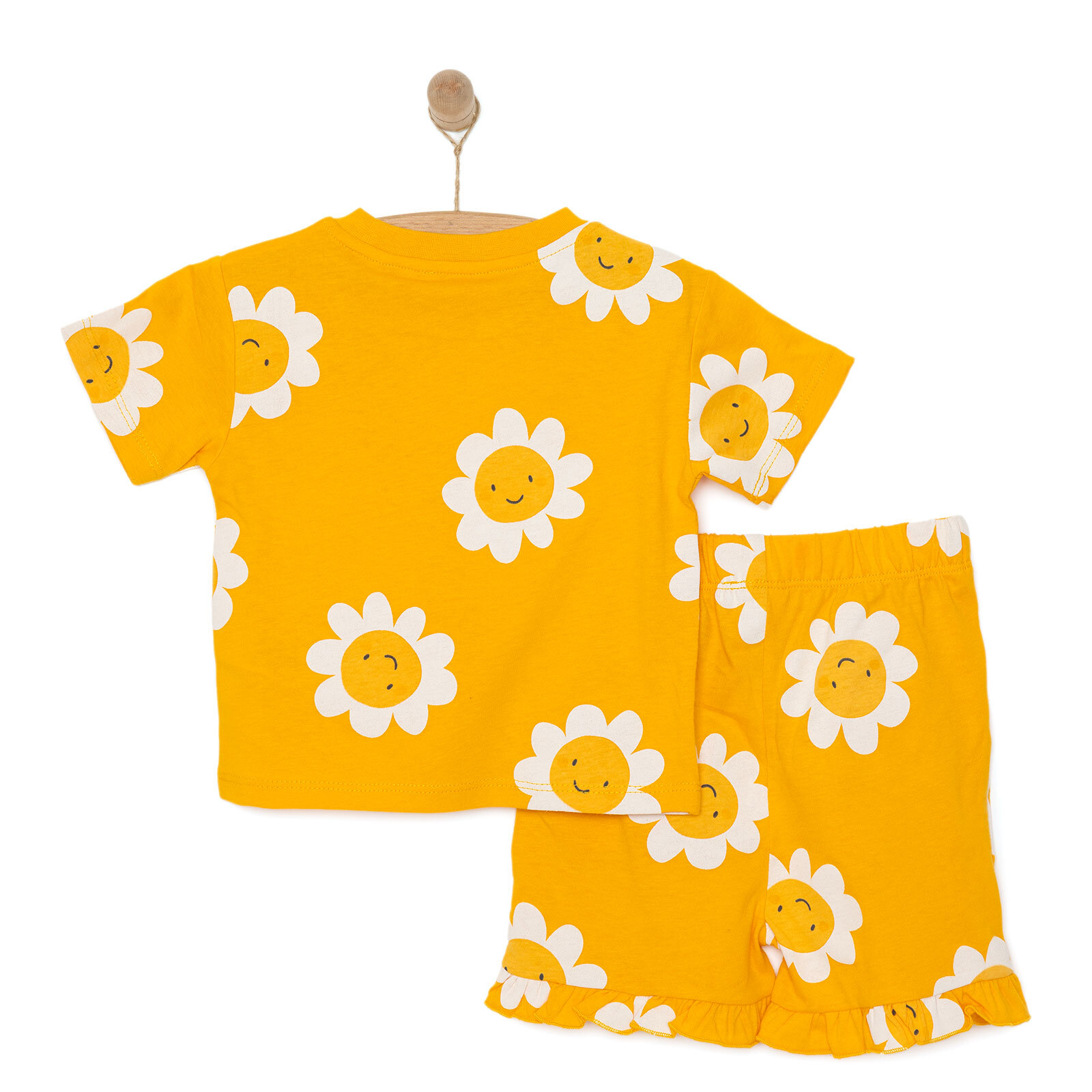 Flowers Kız Tshirt-Şort Kız Bebek