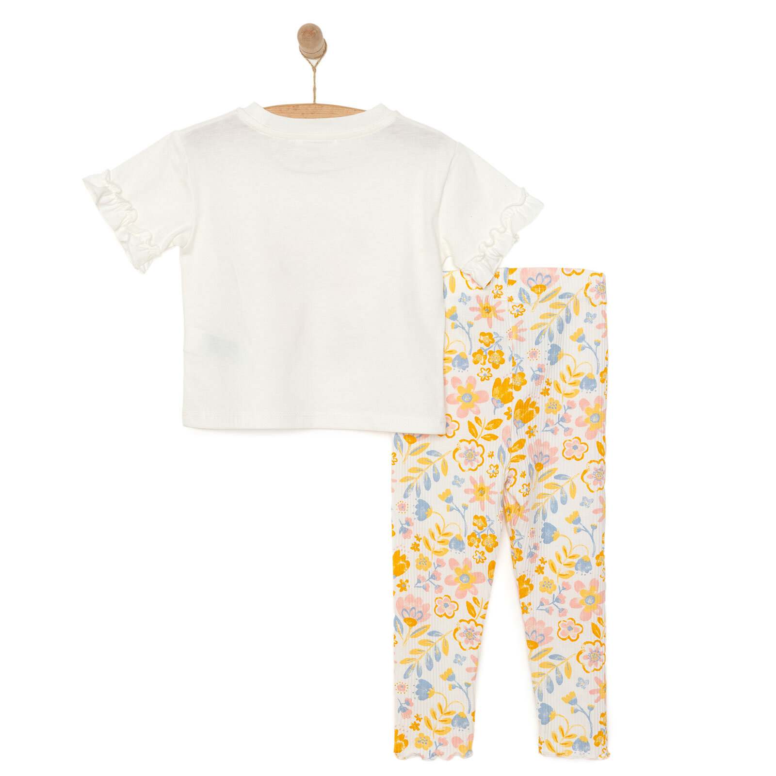 Flowers Kız Tshirt-Tayt Kız Bebek