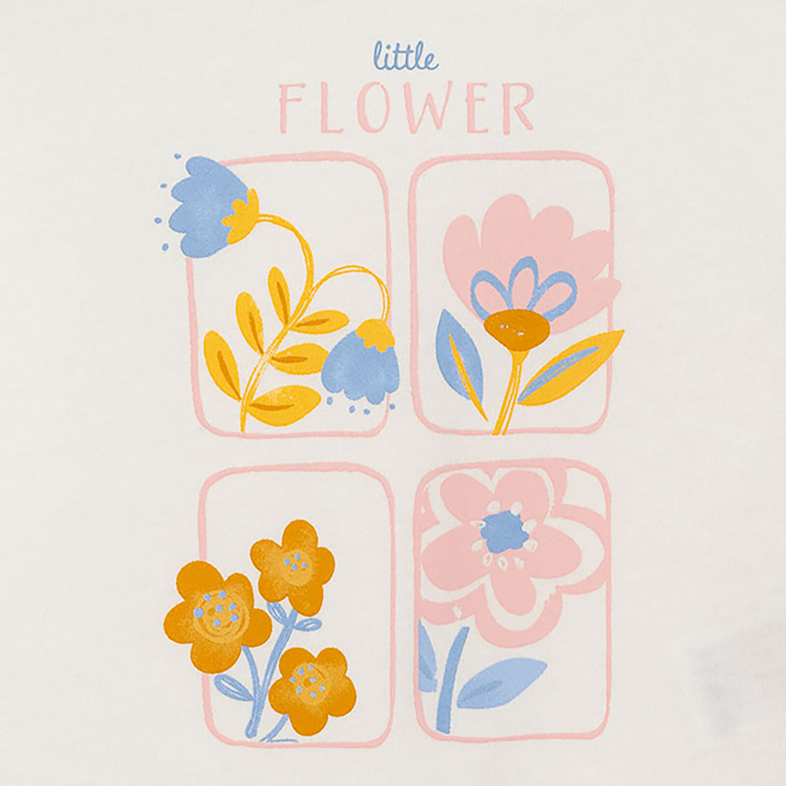 Flowers Kız Tshirt-Tayt Kız Bebek