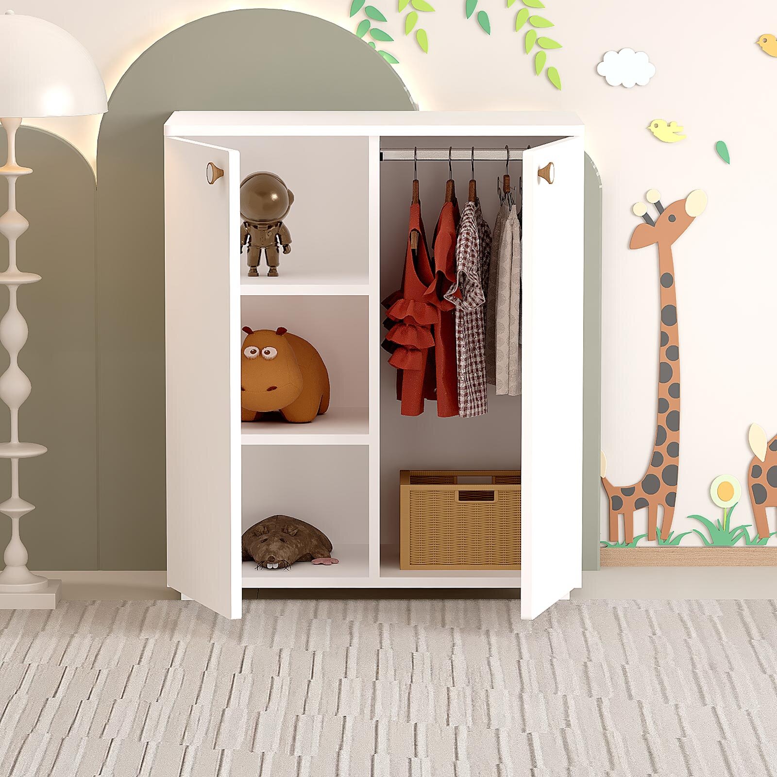 Fly 2 Kapaklı Çok Amaçlı Dolap Fly 2 Kapaklı Çok Amaçlı Dolap