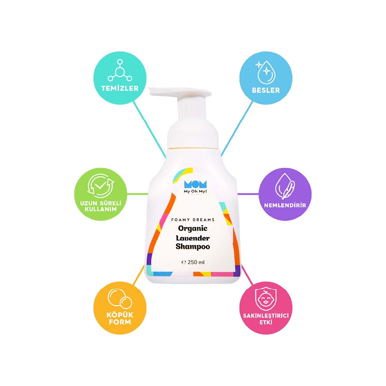 Foamy Dreams | Organik Lavantalı Köpük Çocuk Şampuanı