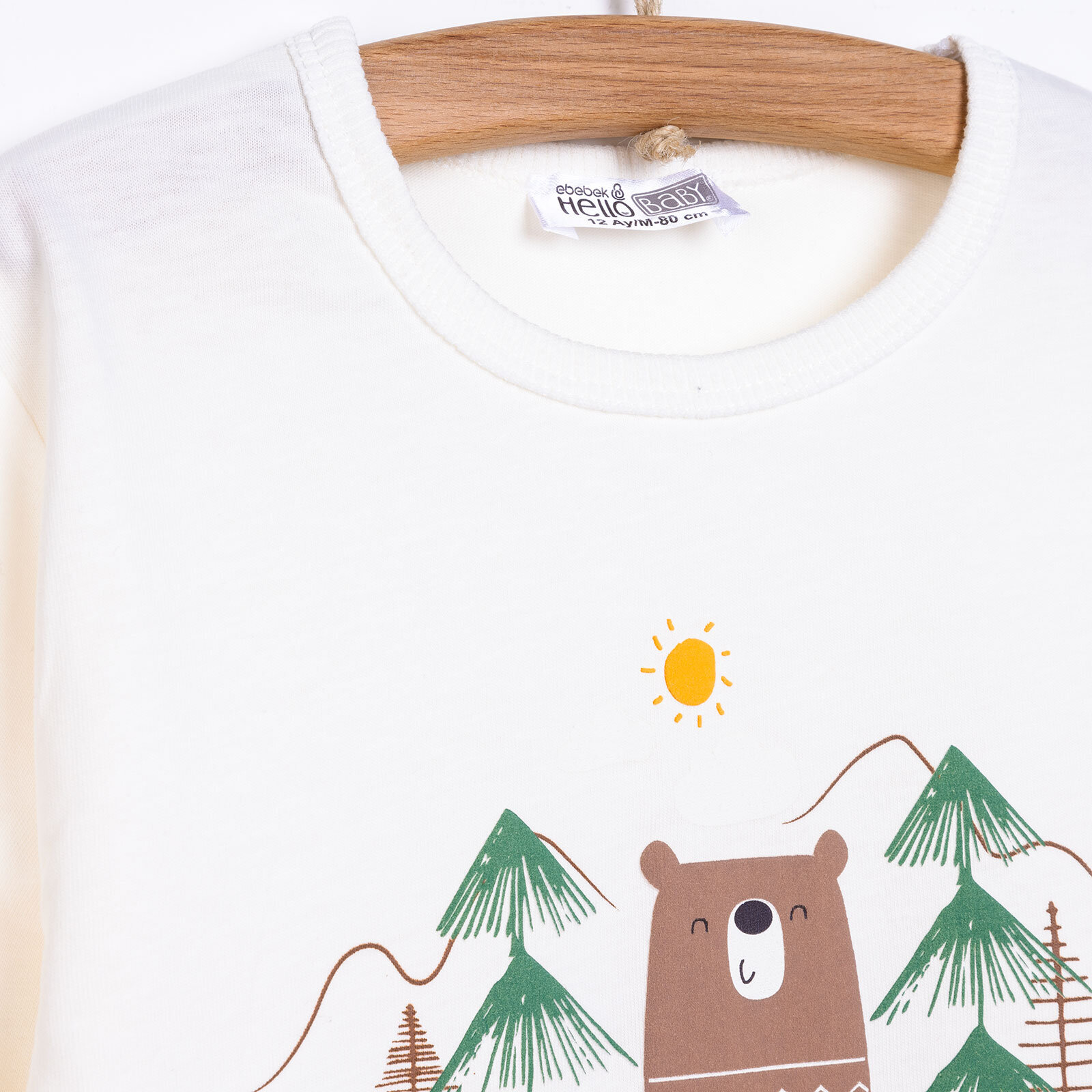 Forest Camp Uzun Kol Tshirt Erkek Bebek