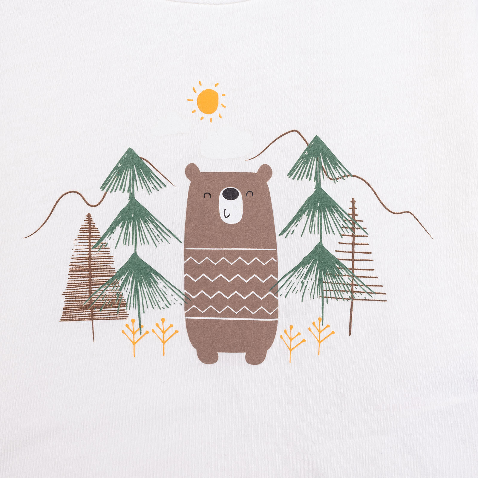 Forest Camp Uzun Kol Tshirt Erkek Bebek