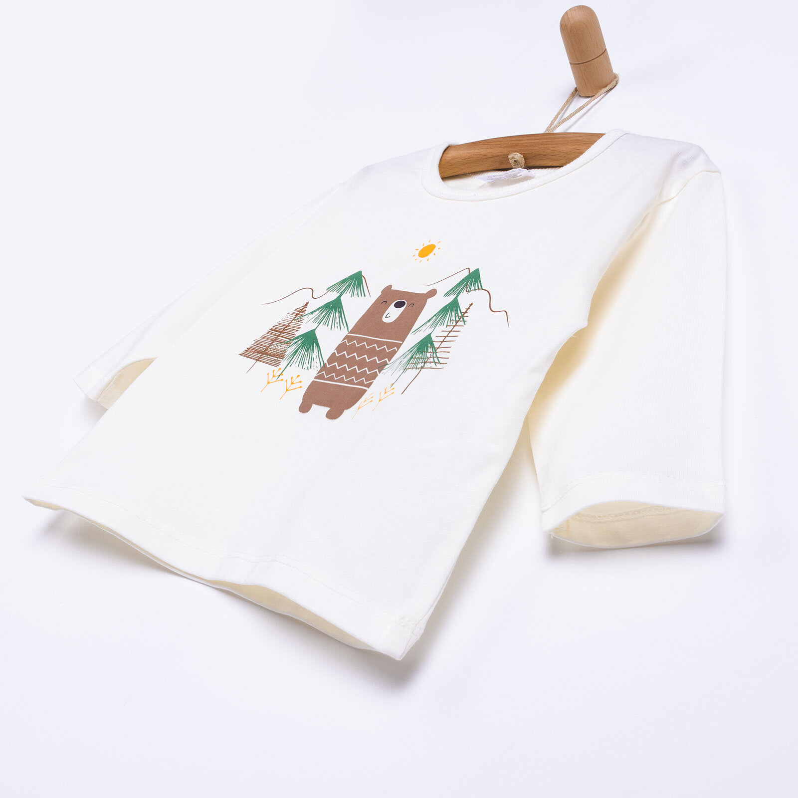 Forest Camp Uzun Kol Tshirt Erkek Bebek